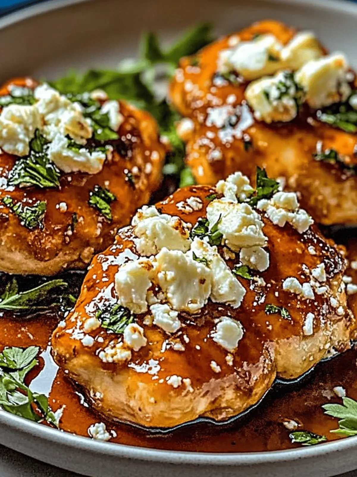 Savor Hot Honey Feta Chicken for a Quick Flavor Boost