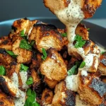 Chicken Shawarma with Creamy Garlic Sauce