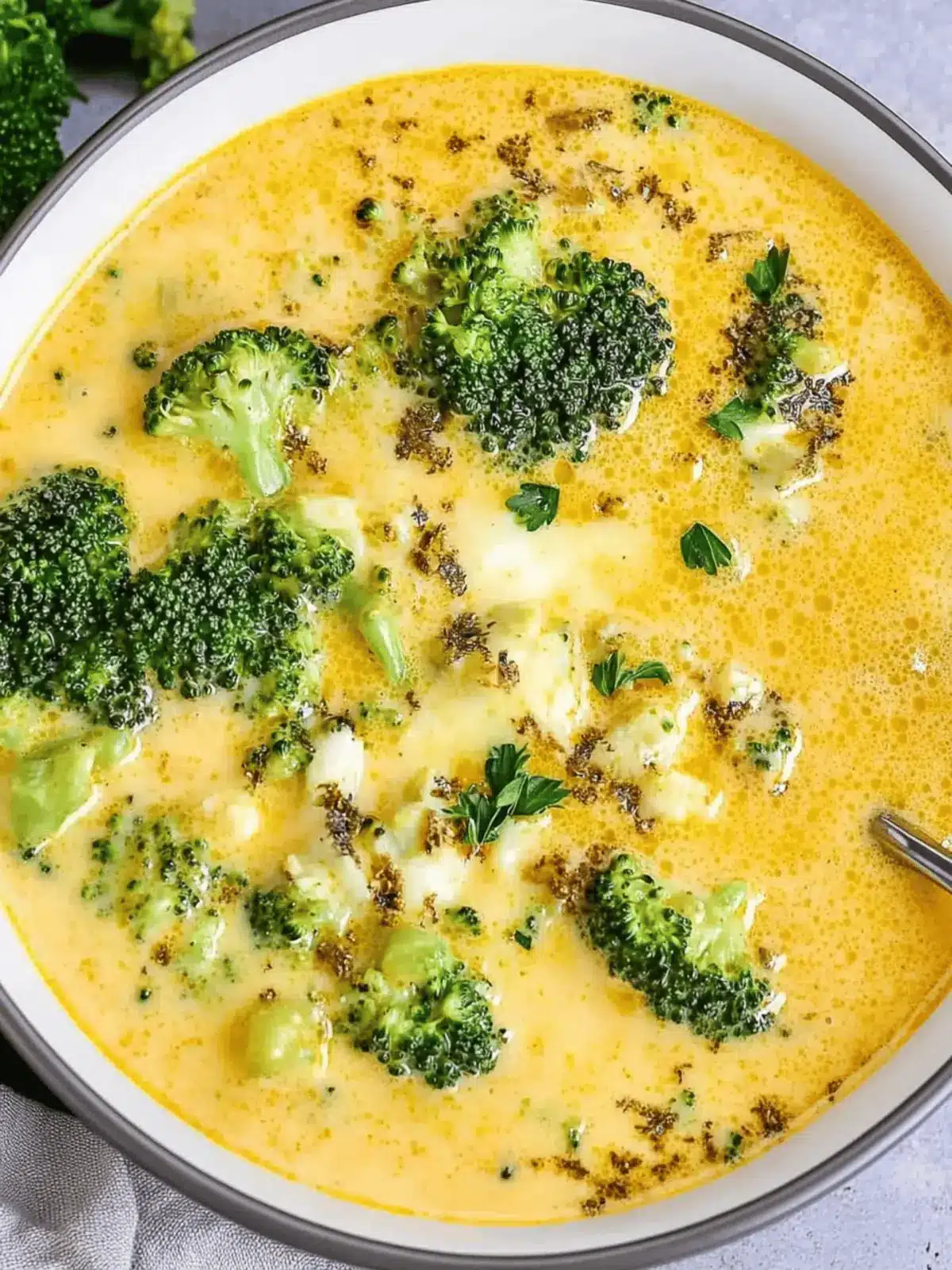 Keto Broccoli Cheese Soup