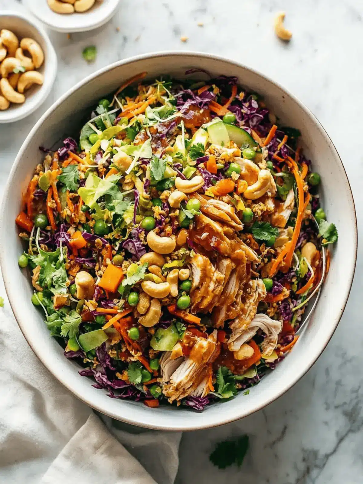 Chicken Cashew Crunch Salad