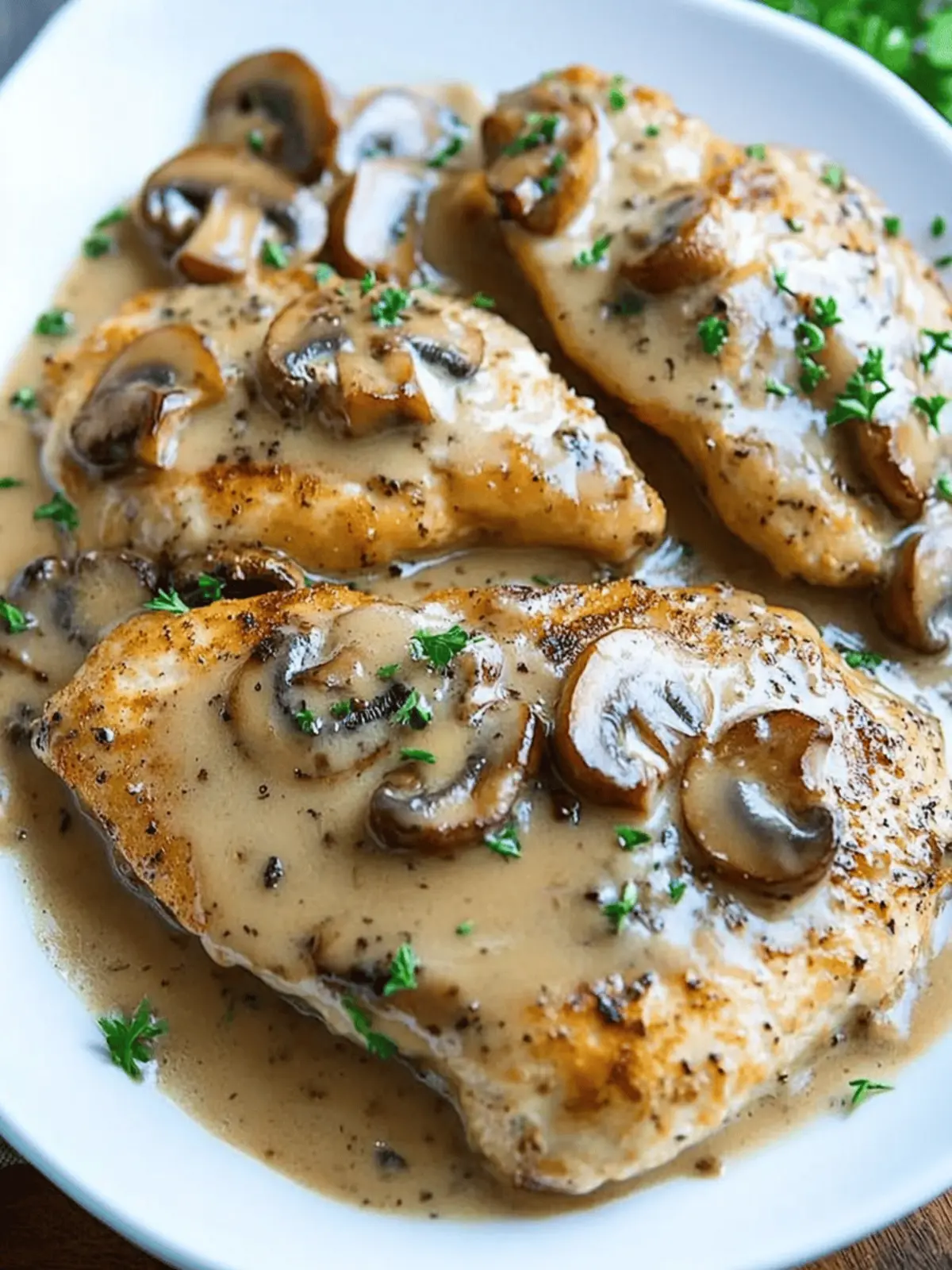 Mouthwatering Mushroom Asiago Chicken in Just 30 Minutes