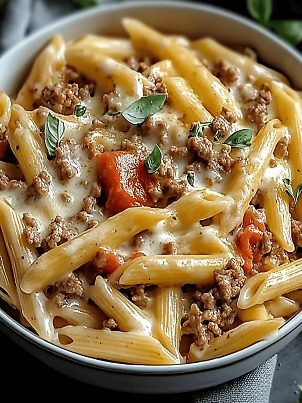 Creamy Rotel Pasta with Ground Beef for Cozy Weeknight Dinners