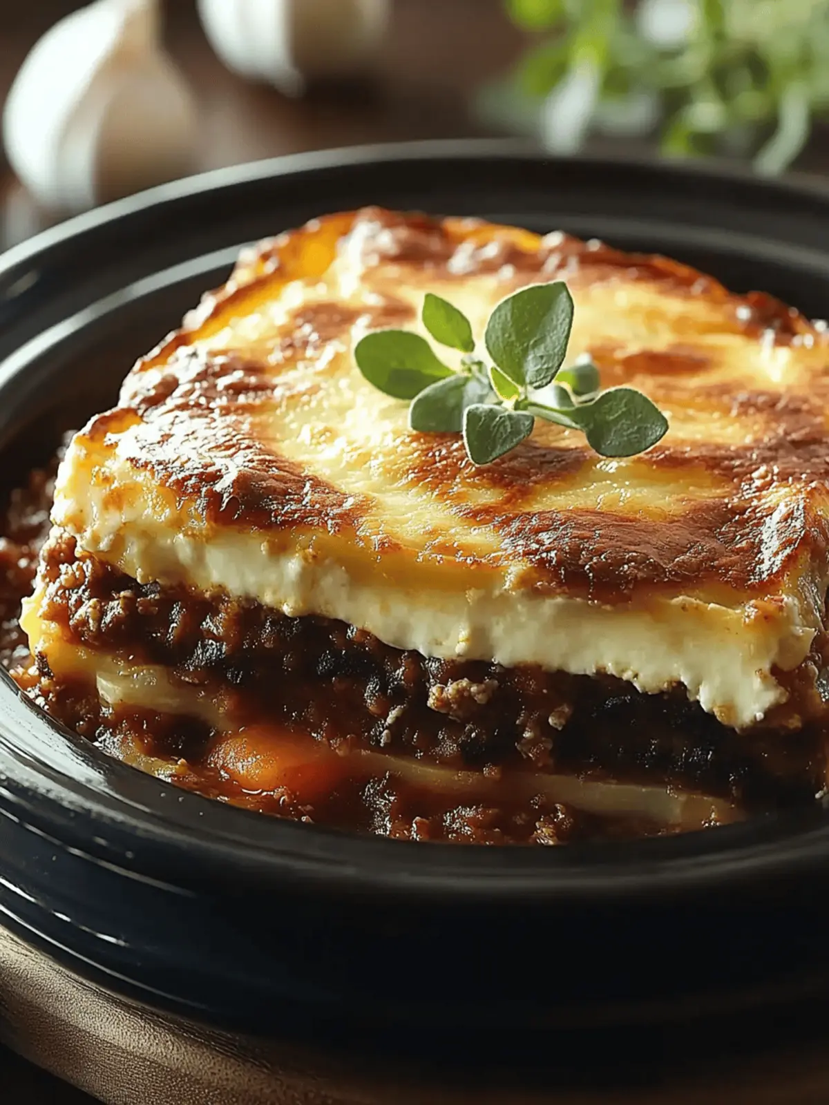 Delicious Greek Moussaka