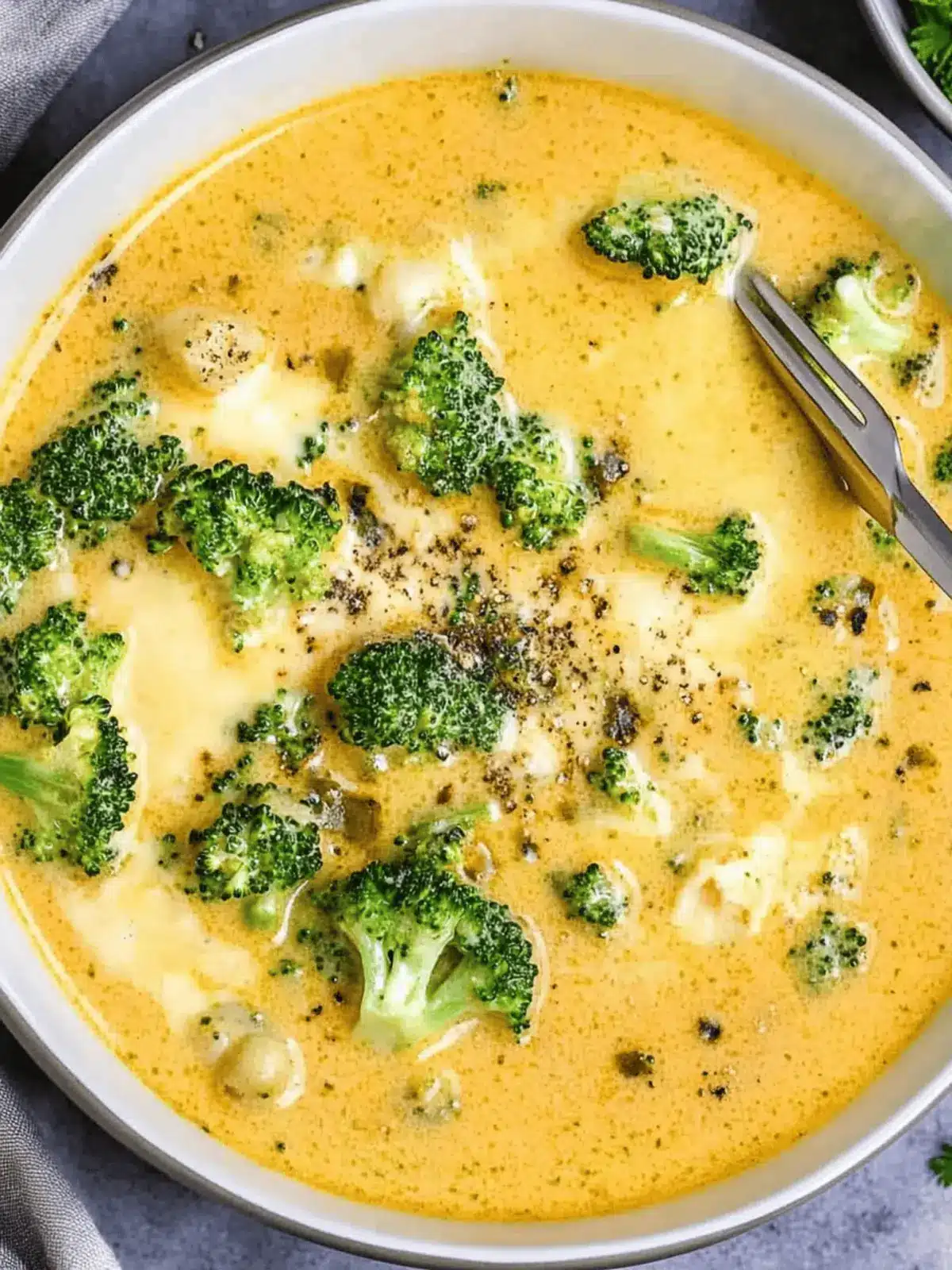 Keto Broccoli Cheese Soup