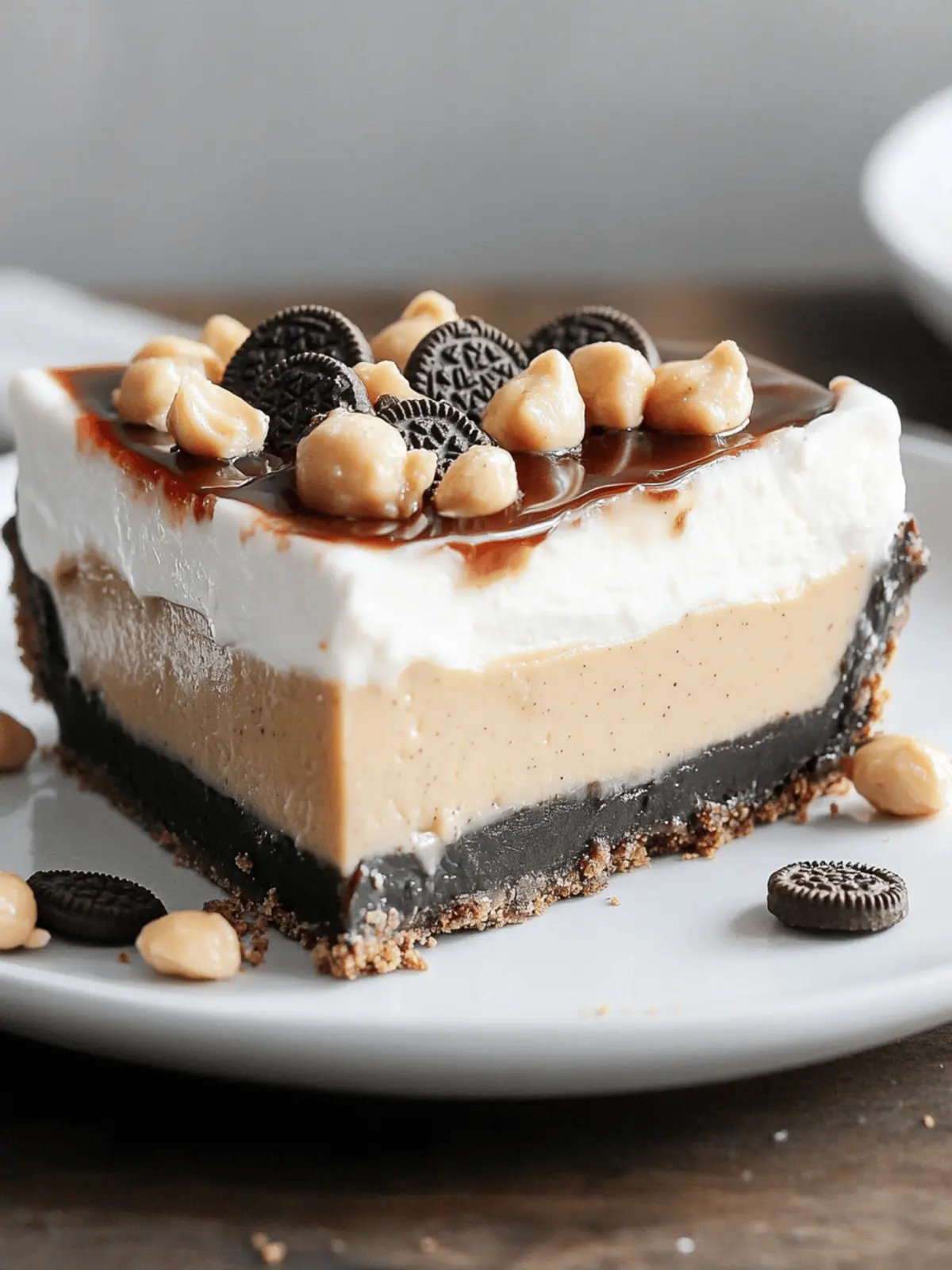 Decadent Oreo Peanut Butter Pie: No-Bake Delights Await