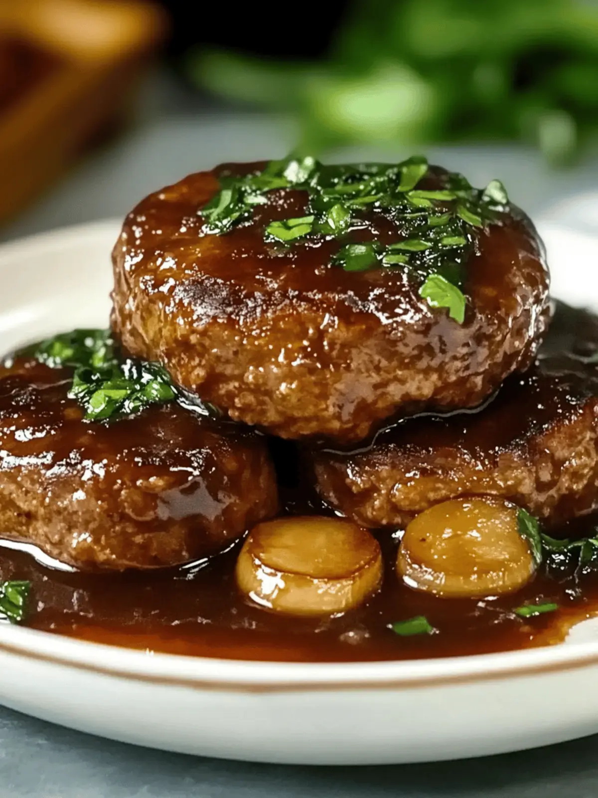 Bobby Flay’s Salisbury Steak