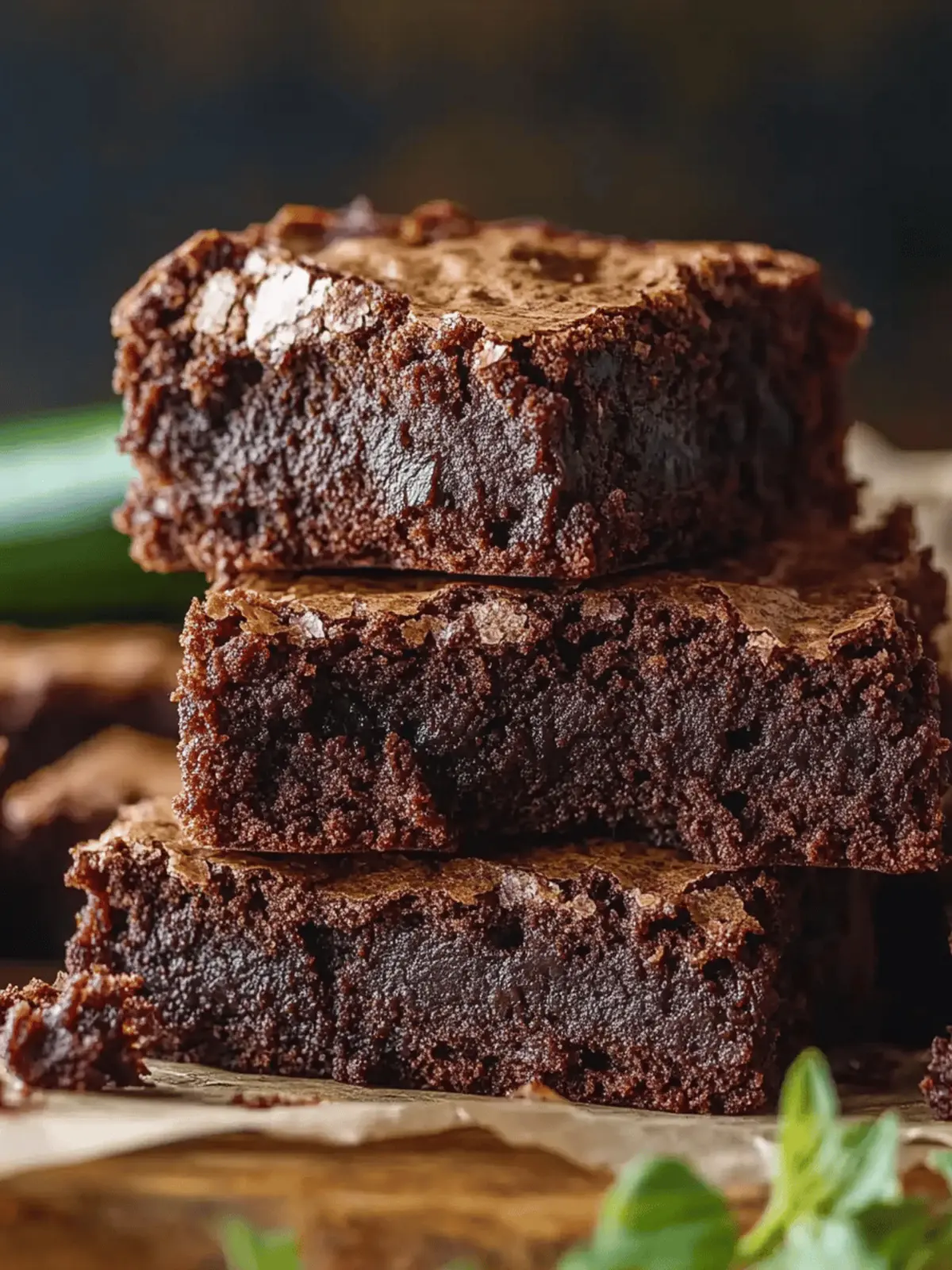 Zucchini Brownies