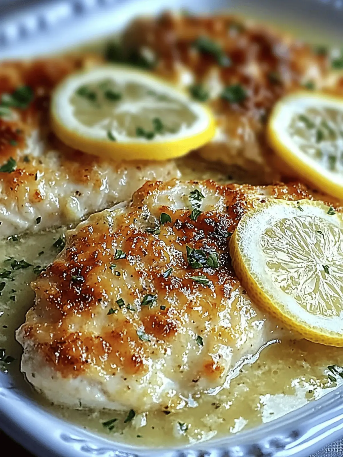 Zesty Lemon Chicken Romano