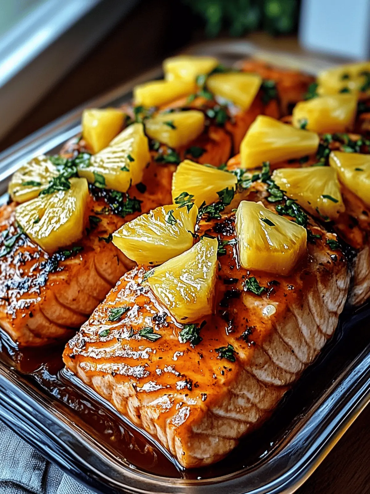 Honey Pineapple Salmon: A Quick Tropical Escape Tonight