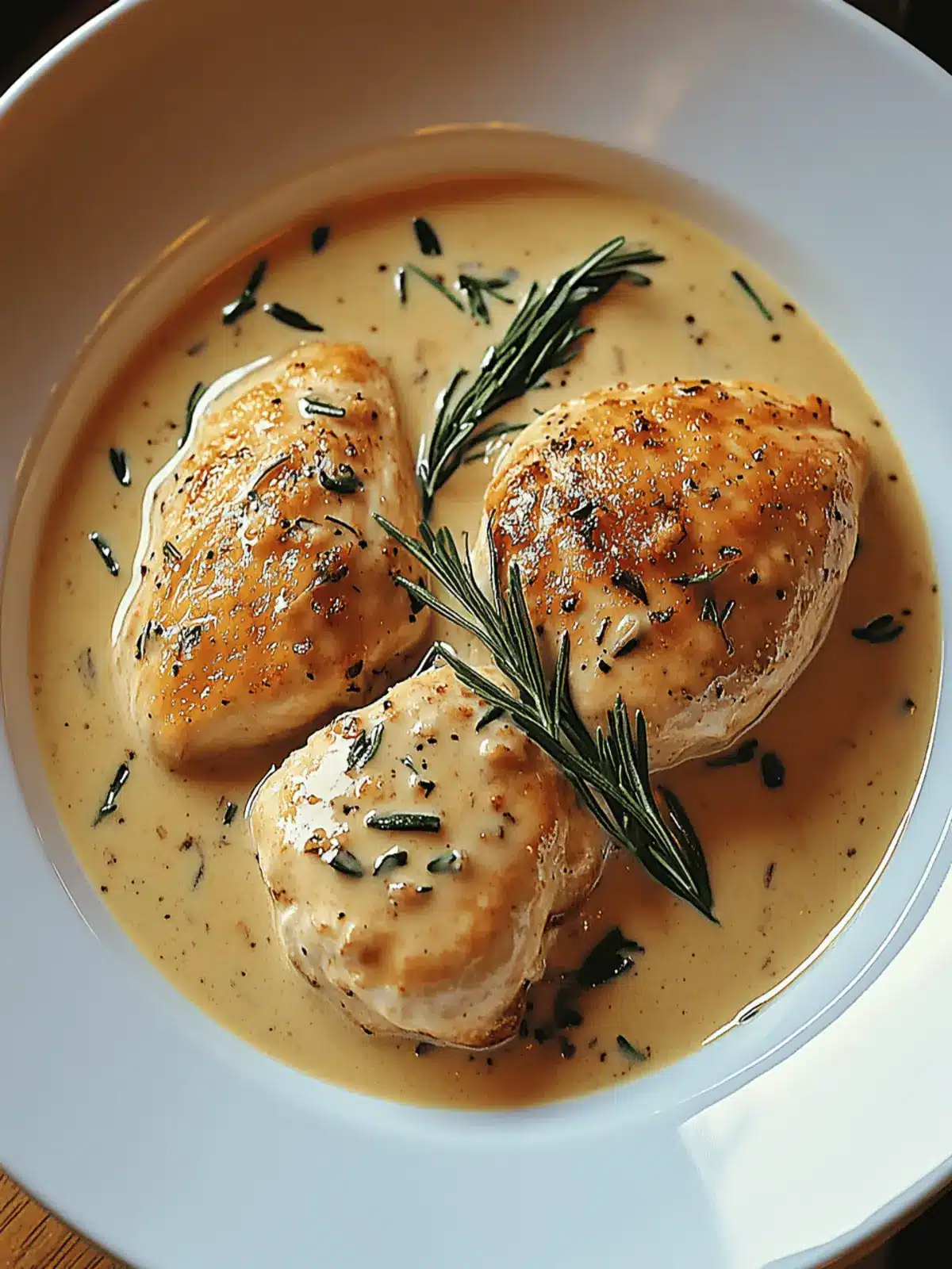 Irish Chicken in Whiskey Cream Sauce