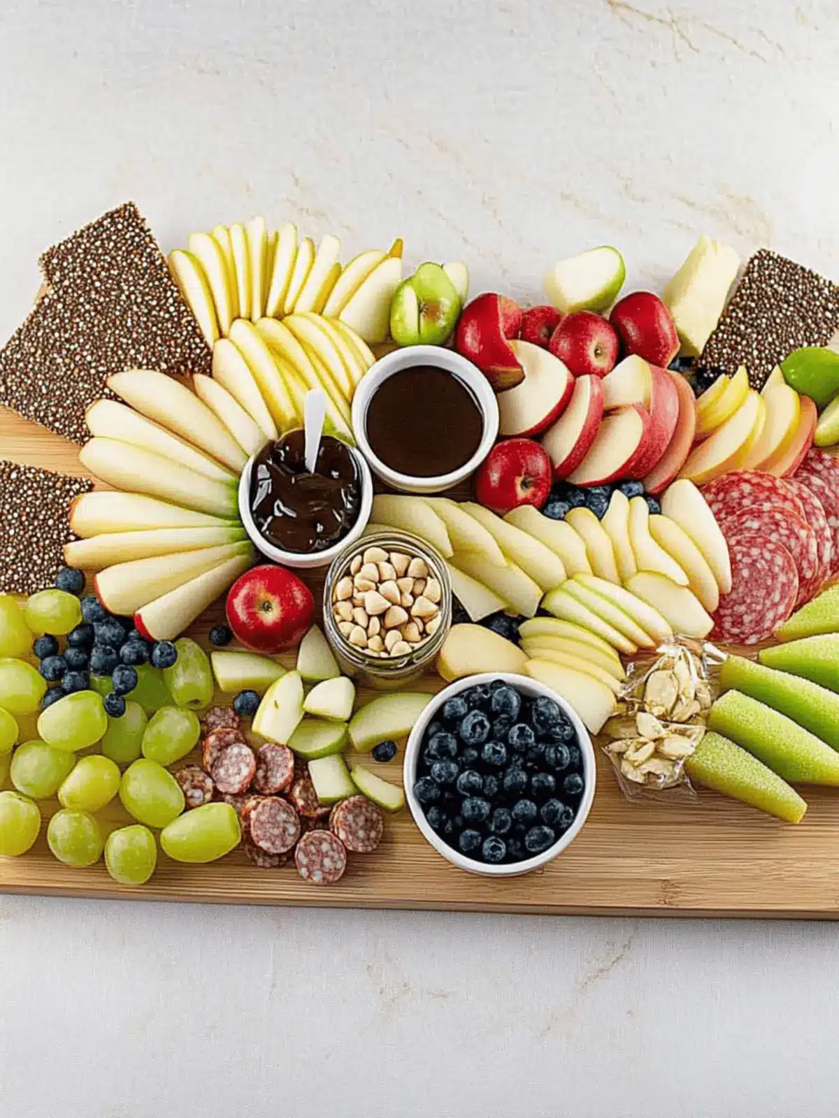 Caramel Apple Charcuterie Board