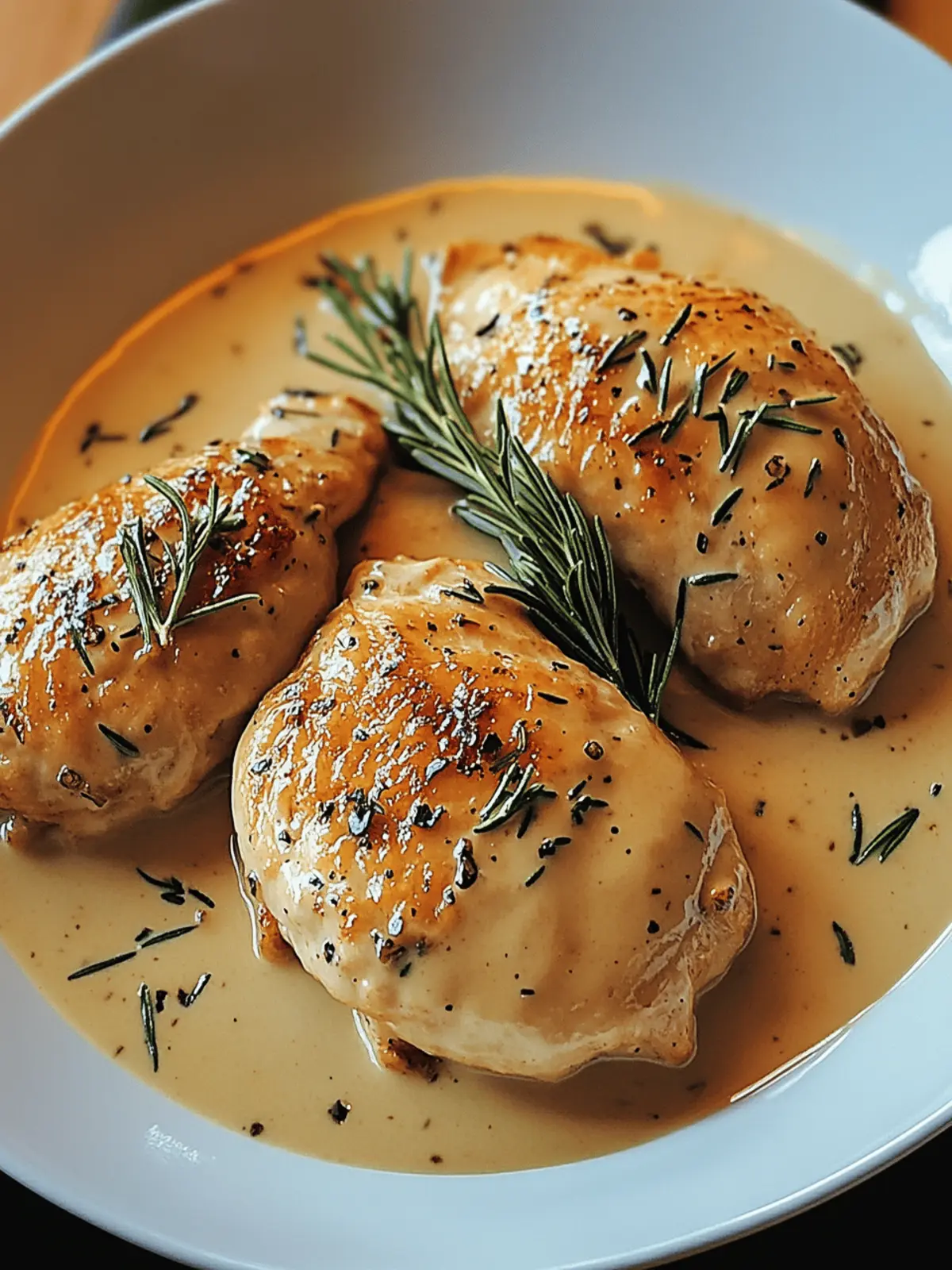 Irish Chicken in Whiskey Cream Sauce for Cozy Nights In