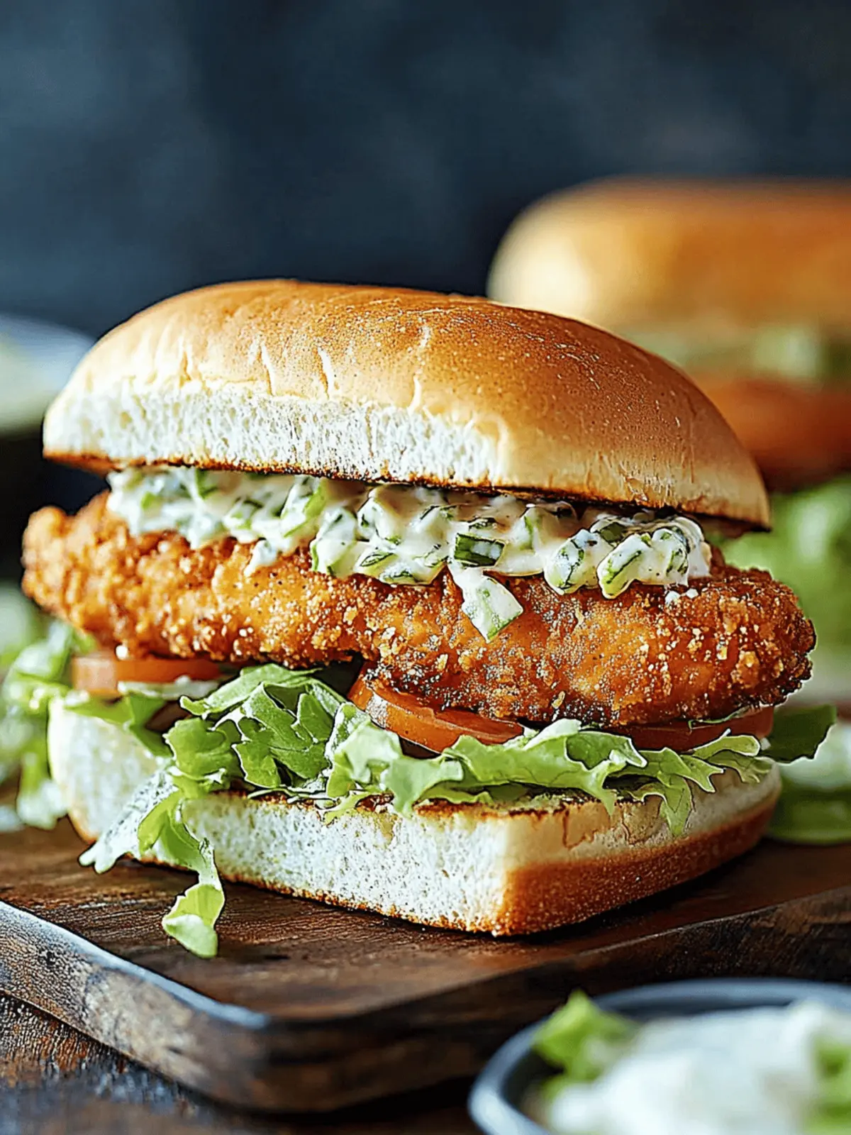 Chicken Caesar Sandwich