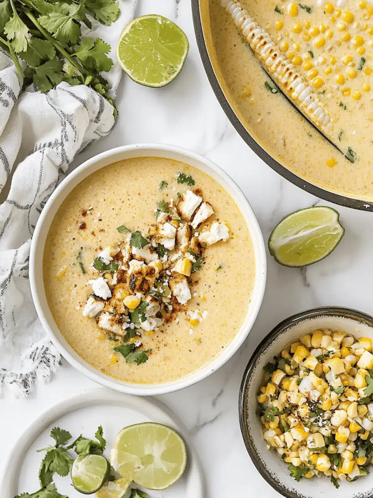 Mexican Street Corn Soup