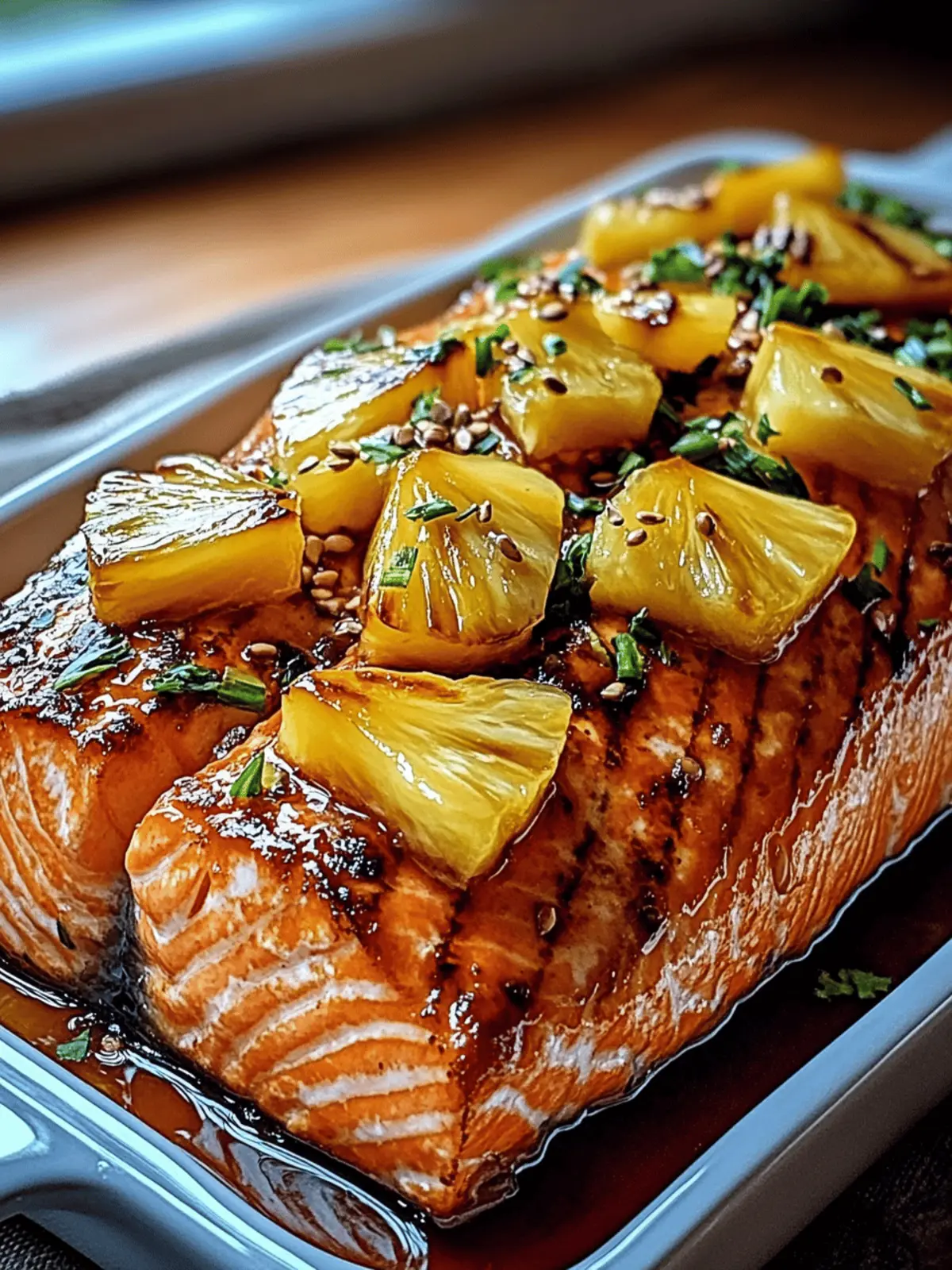 Honey Pineapple Salmon: A Quick Tropical Escape Tonight