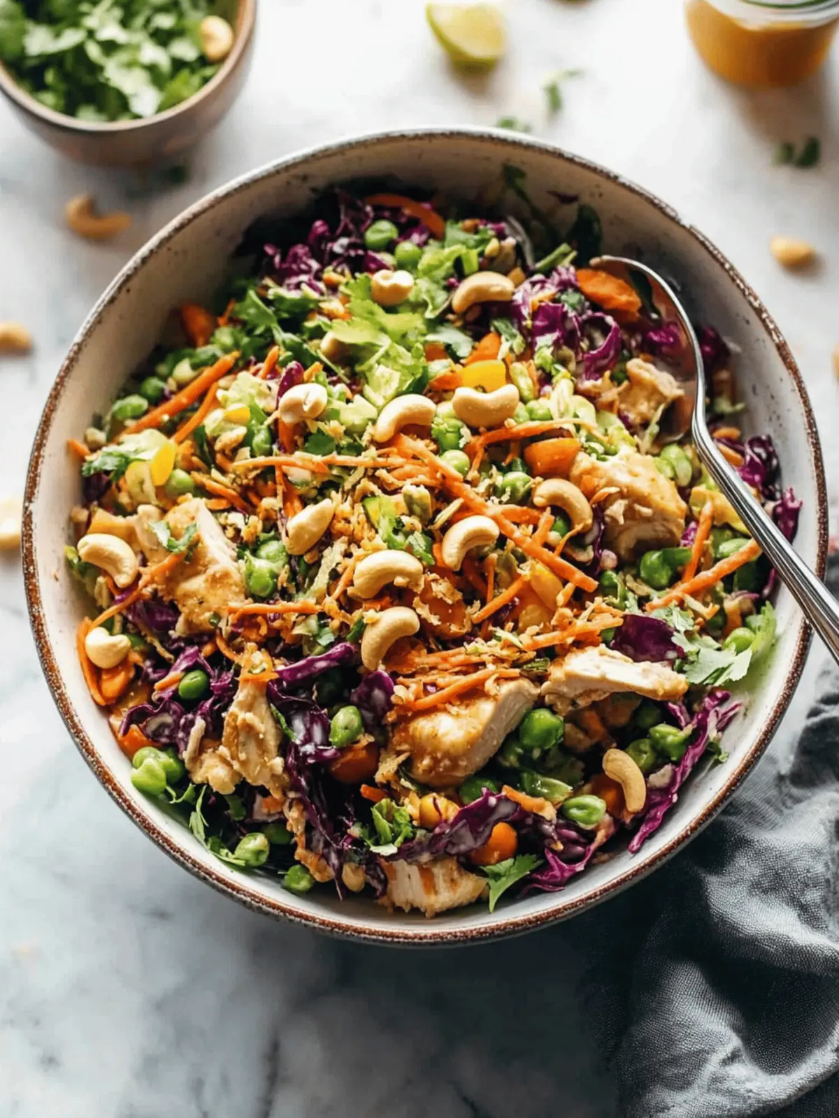 Chicken Cashew Crunch Salad