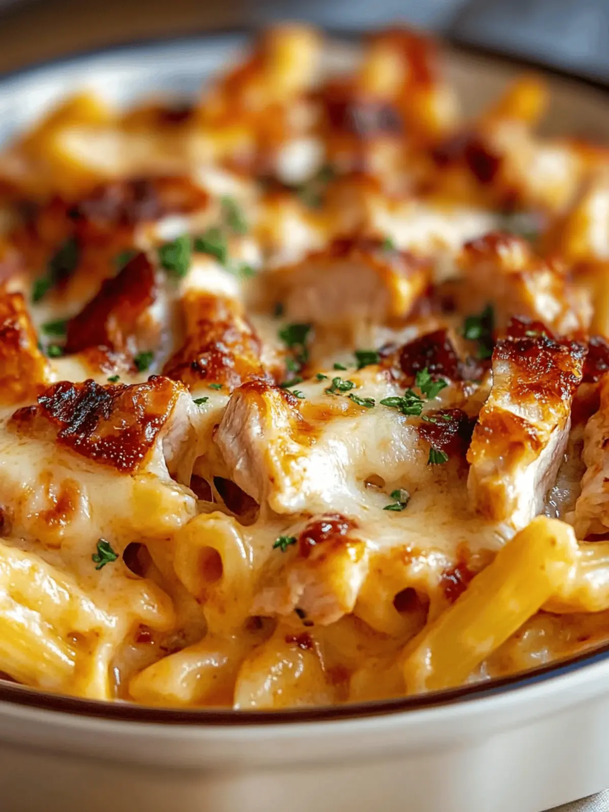 BBQ Chicken Mac and Cheese