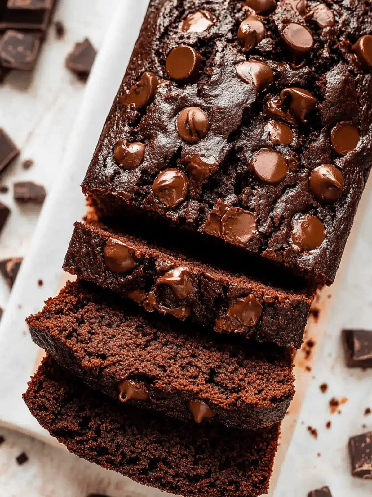 Double Chocolate Banana Bread