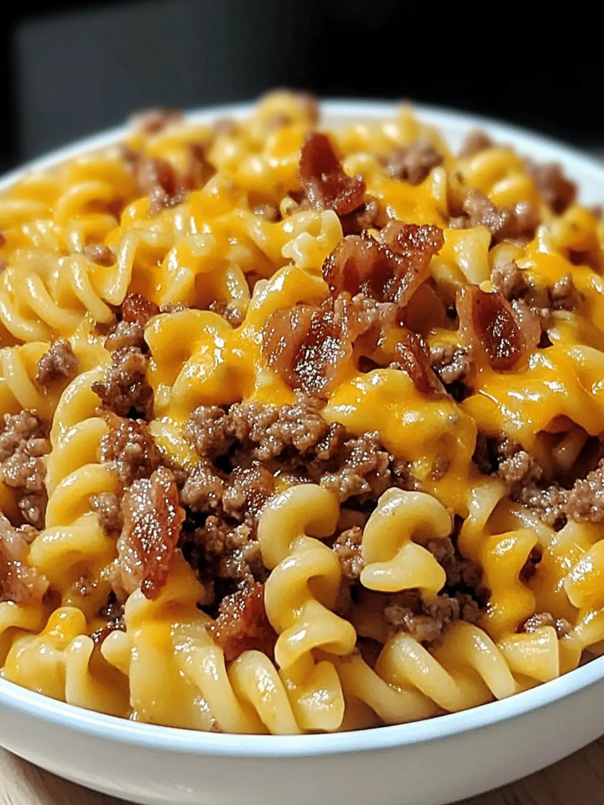 Loaded Bacon Cheeseburger Pasta You'll Crave Again and Again