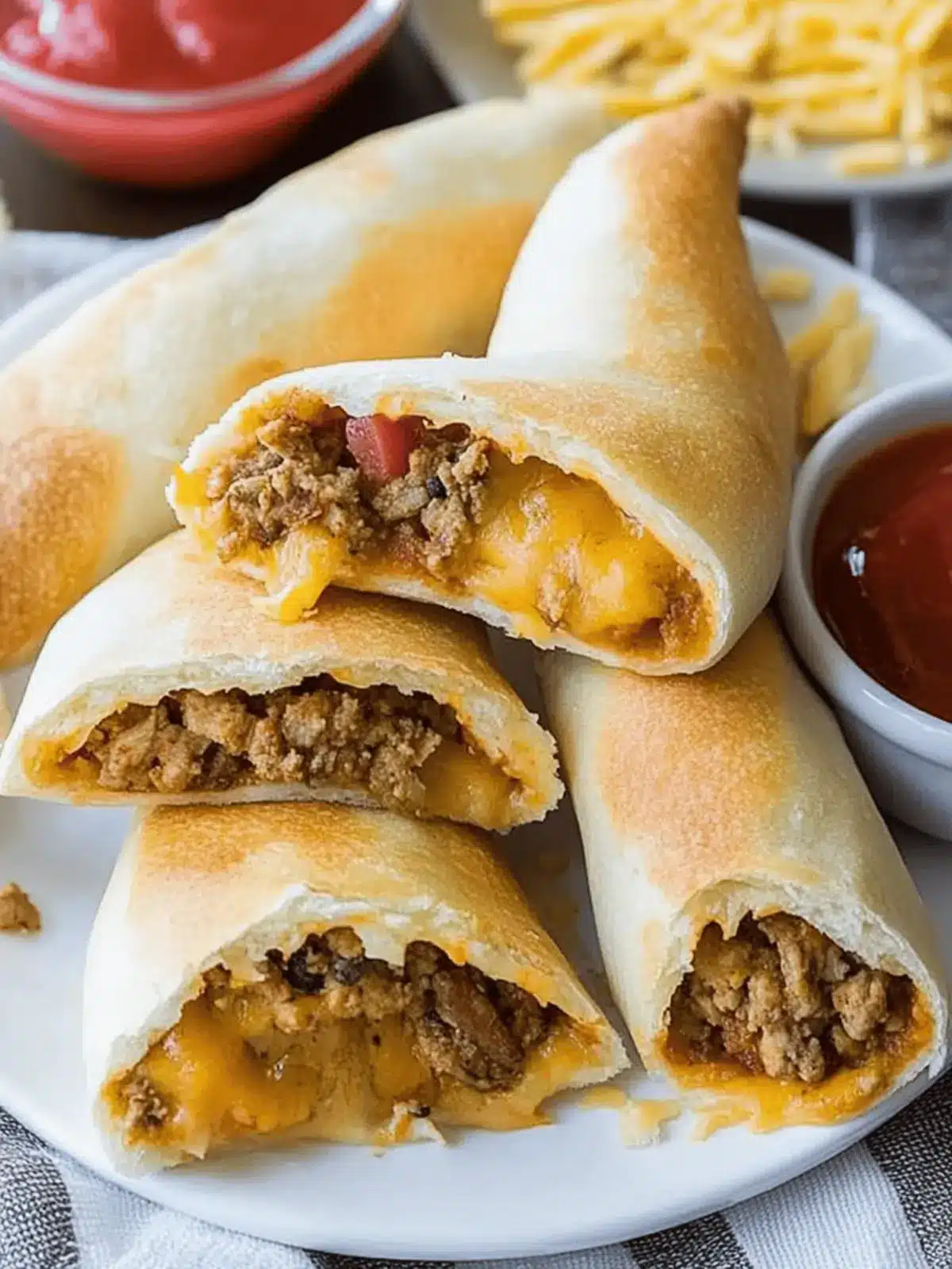 Cheesy Taco Sticks