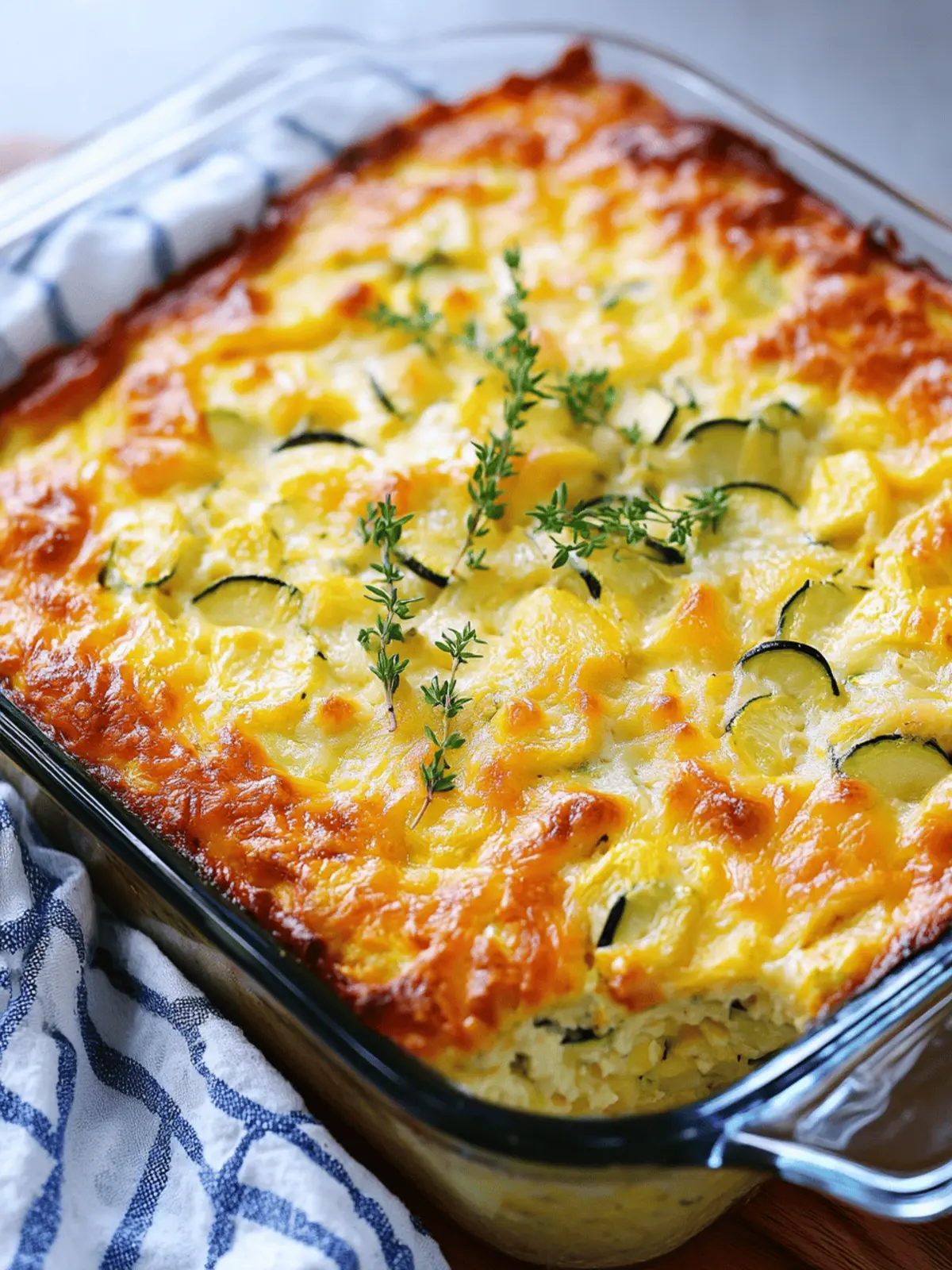 Garden Zucchini Casserole