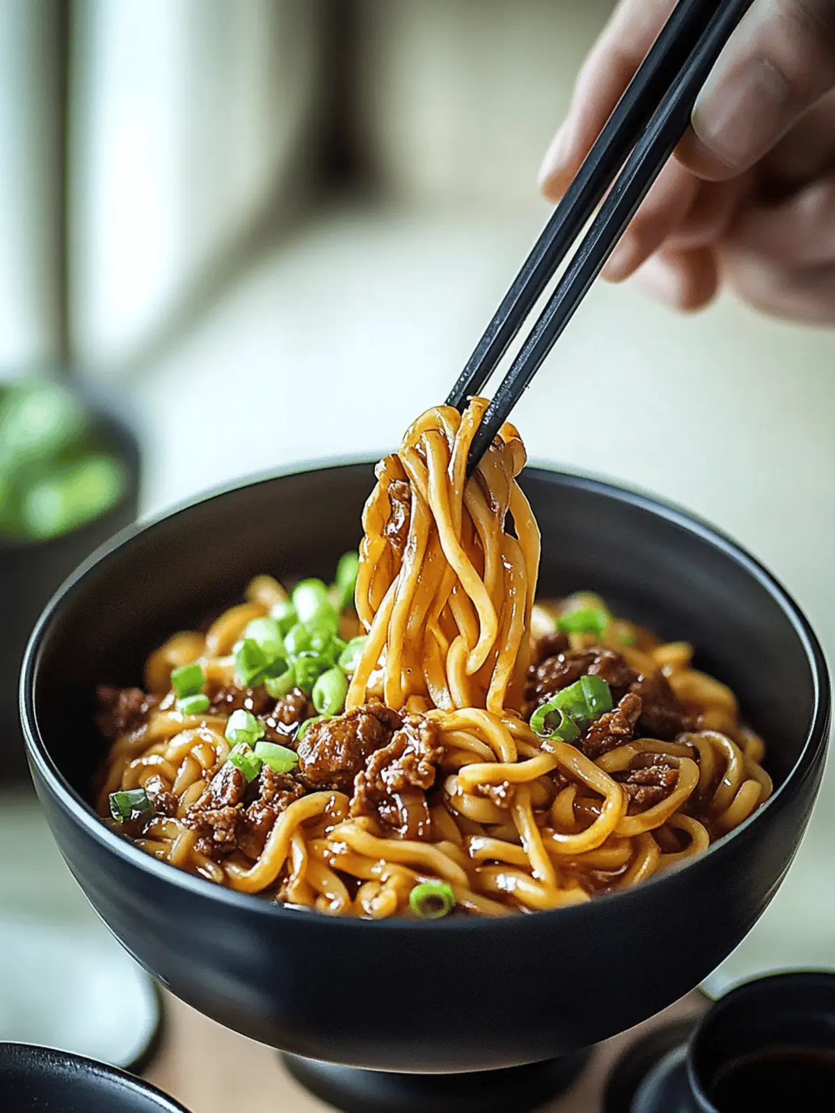Savory Mongolian Noodles Recipe: Quick & Customizable Delight