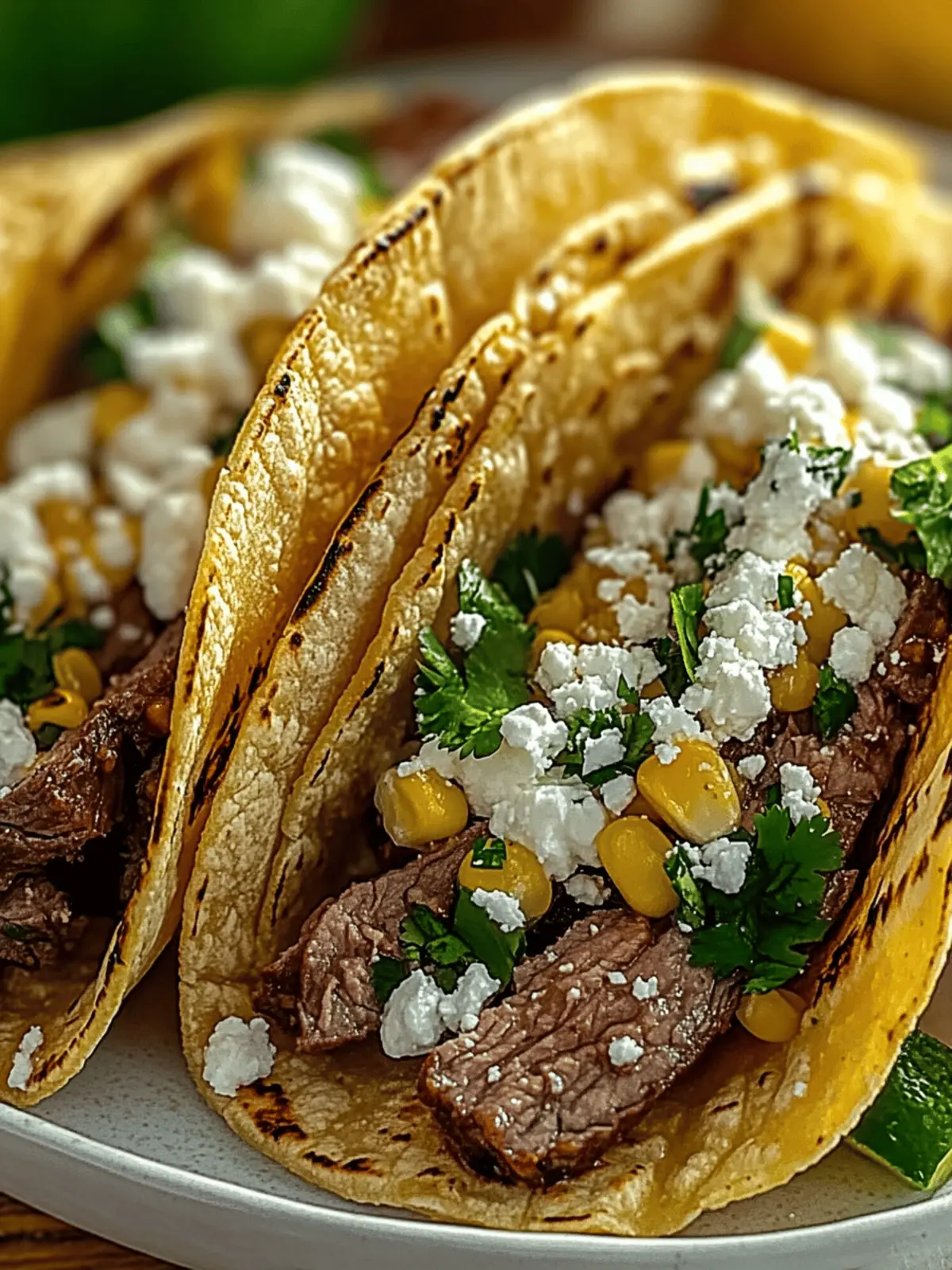 Savor Street Corn Steak Tacos for Your Ultimate Taco Night