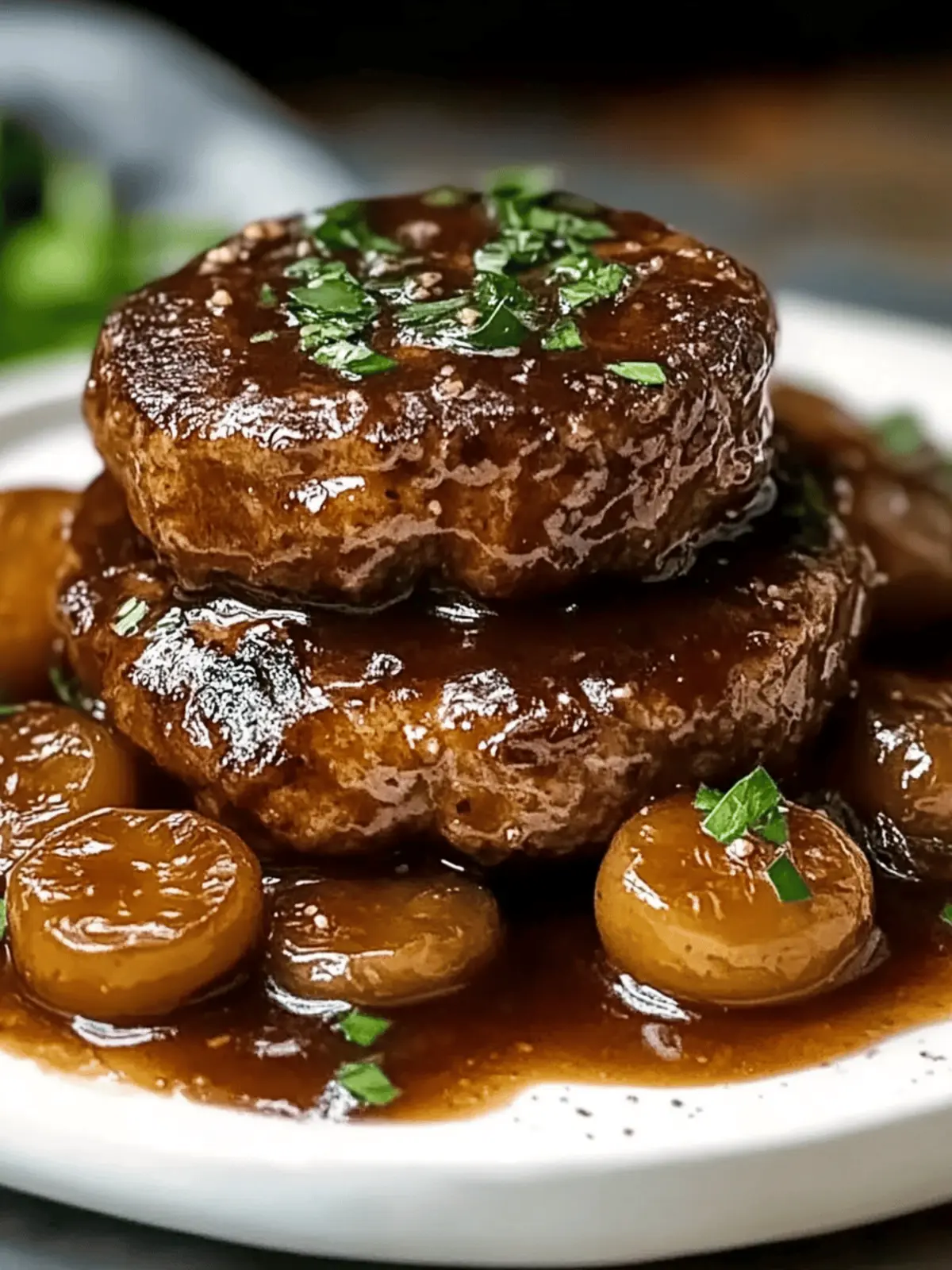Bobby Flay’s Salisbury Steak