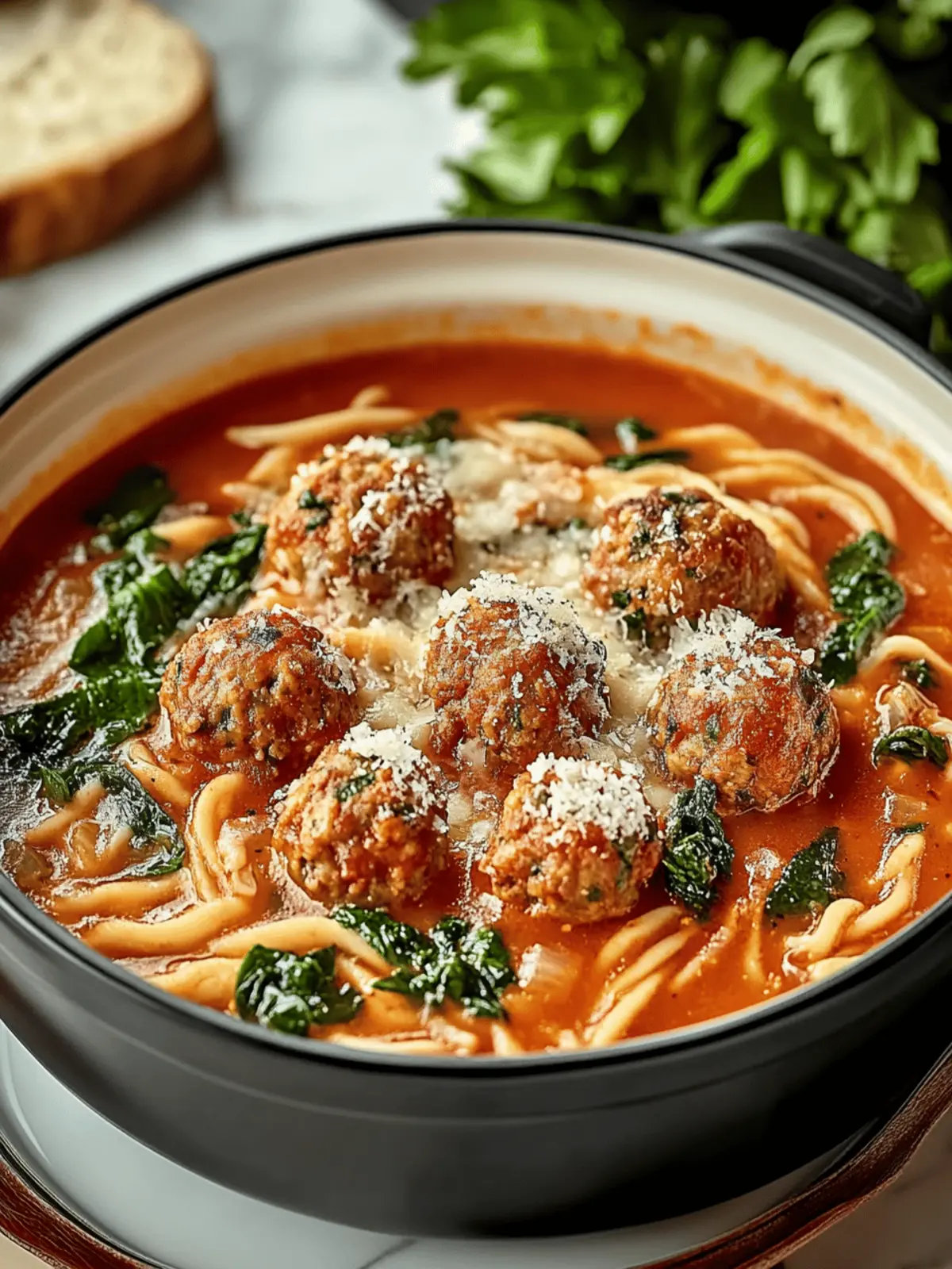 Ultimate Italian Meatball Soup to Warm Your Soul