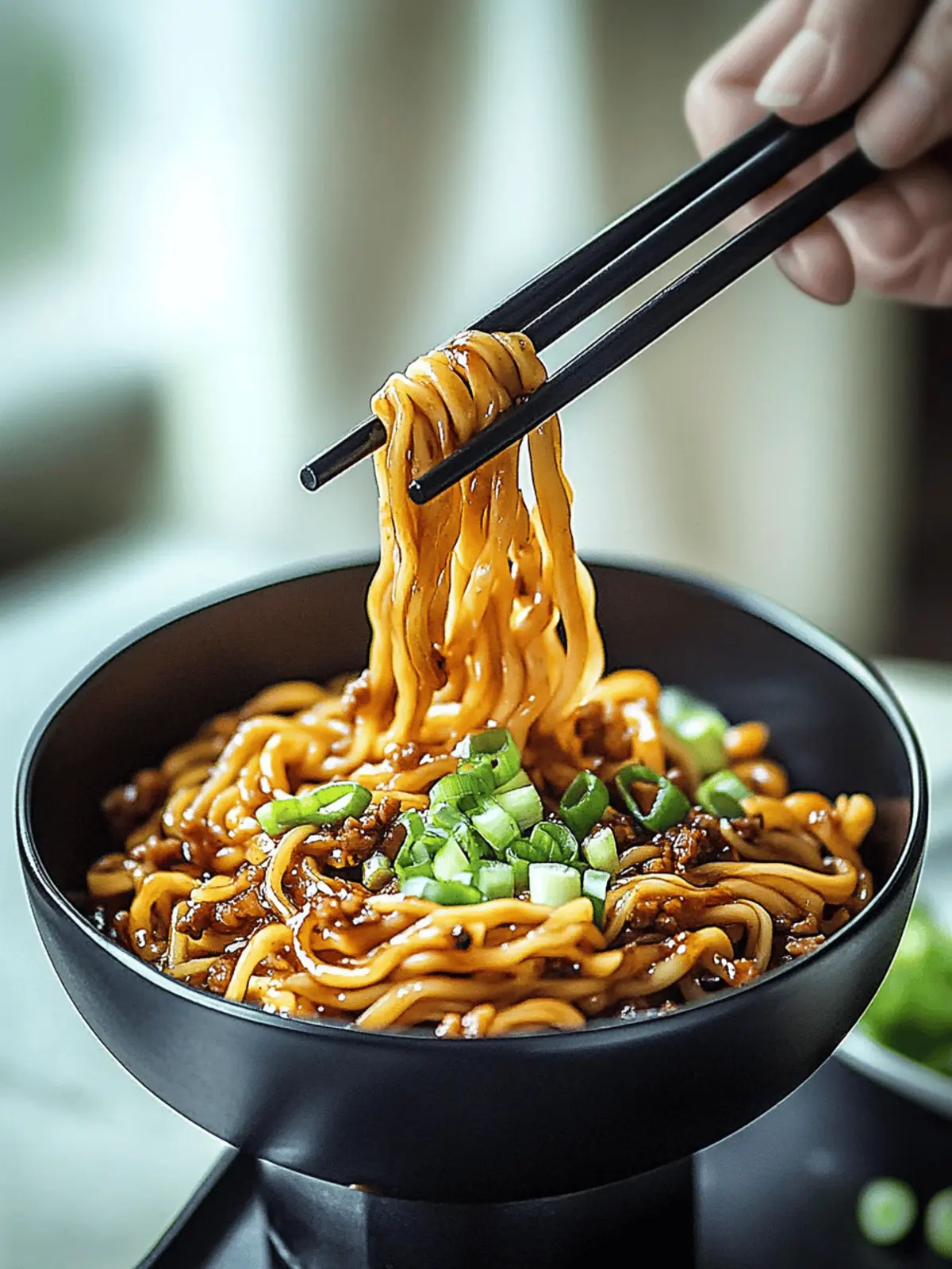 Mongolian Noodles Recipe