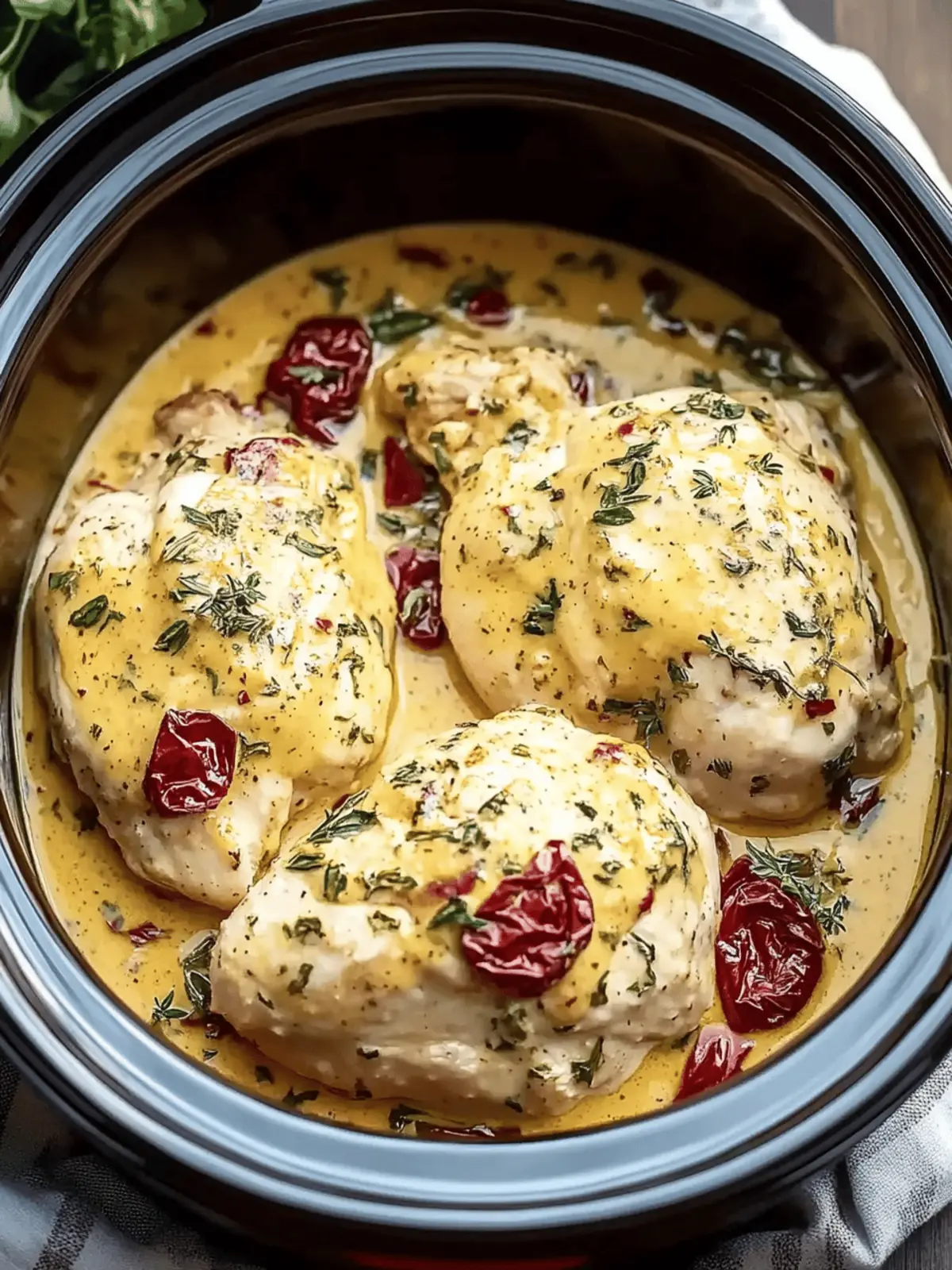 Dump & Go Crockpot Marry Me Chicken for Effortless Comfort 5 Dump & Go Crockpot Marry Me Chicken