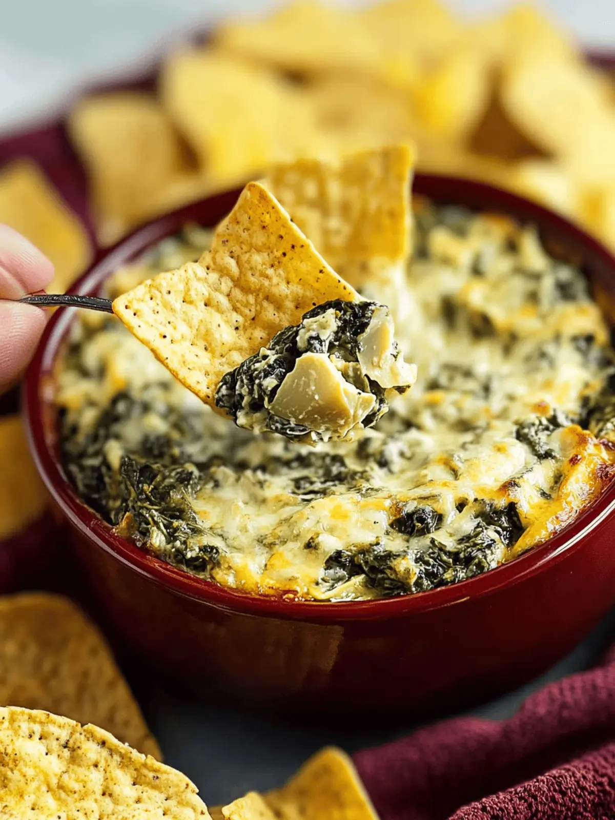 Creamy Crockpot Spinach Artichoke Dip for Effortless Entertaining