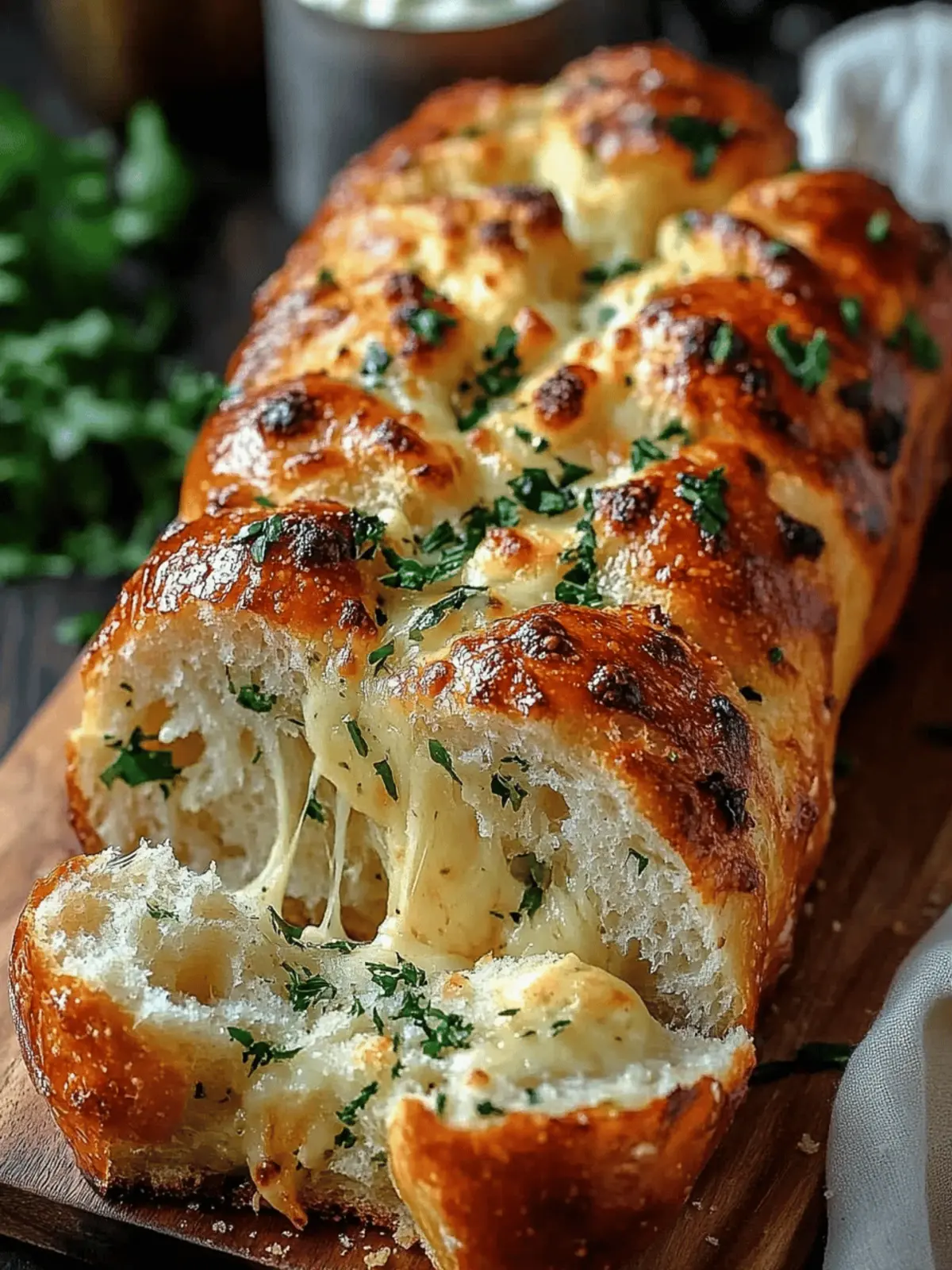 Italian Herb Cheese Bread