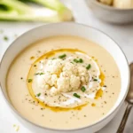 Keto Cauliflower Soup with Cream Cheese