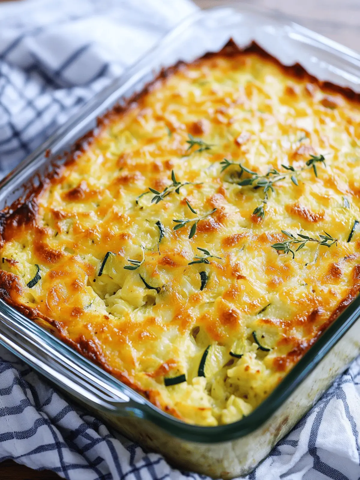 Garden Zucchini Casserole