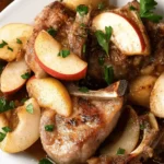 Slow Cooker Apple Cinnamon Pork Chops