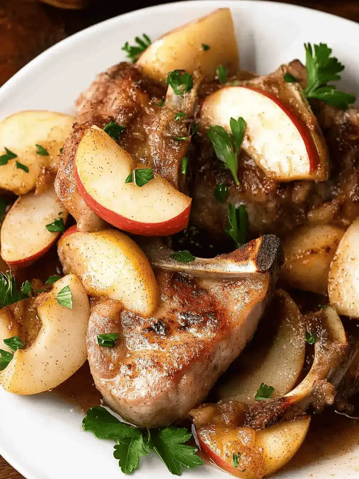 Savory Slow Cooker Apple Cinnamon Pork Chops for Cozy Dinners 5 Slow Cooker Apple Cinnamon Pork Chops