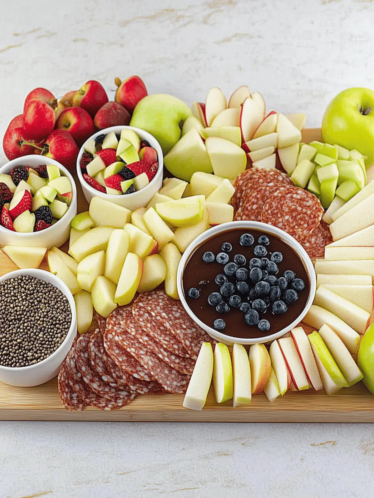Caramel Apple Charcuterie Board for Your Fall Feasts