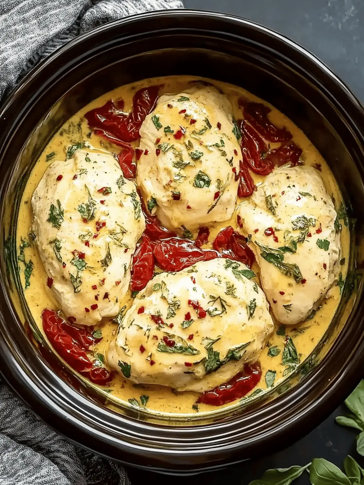 Dump & Go Crockpot Marry Me Chicken