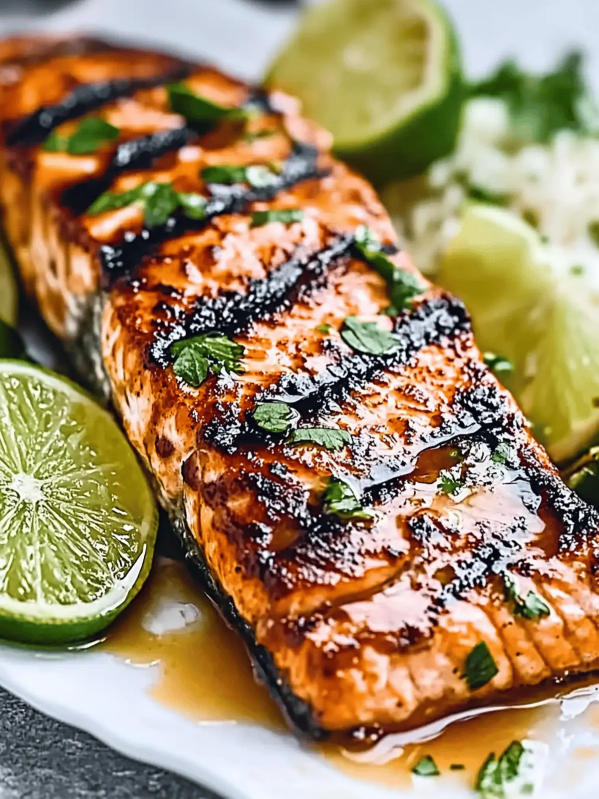 Honey Lime Grilled Salmon
