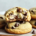 Cheesecake Stuffed Chocolate Chip Cookies