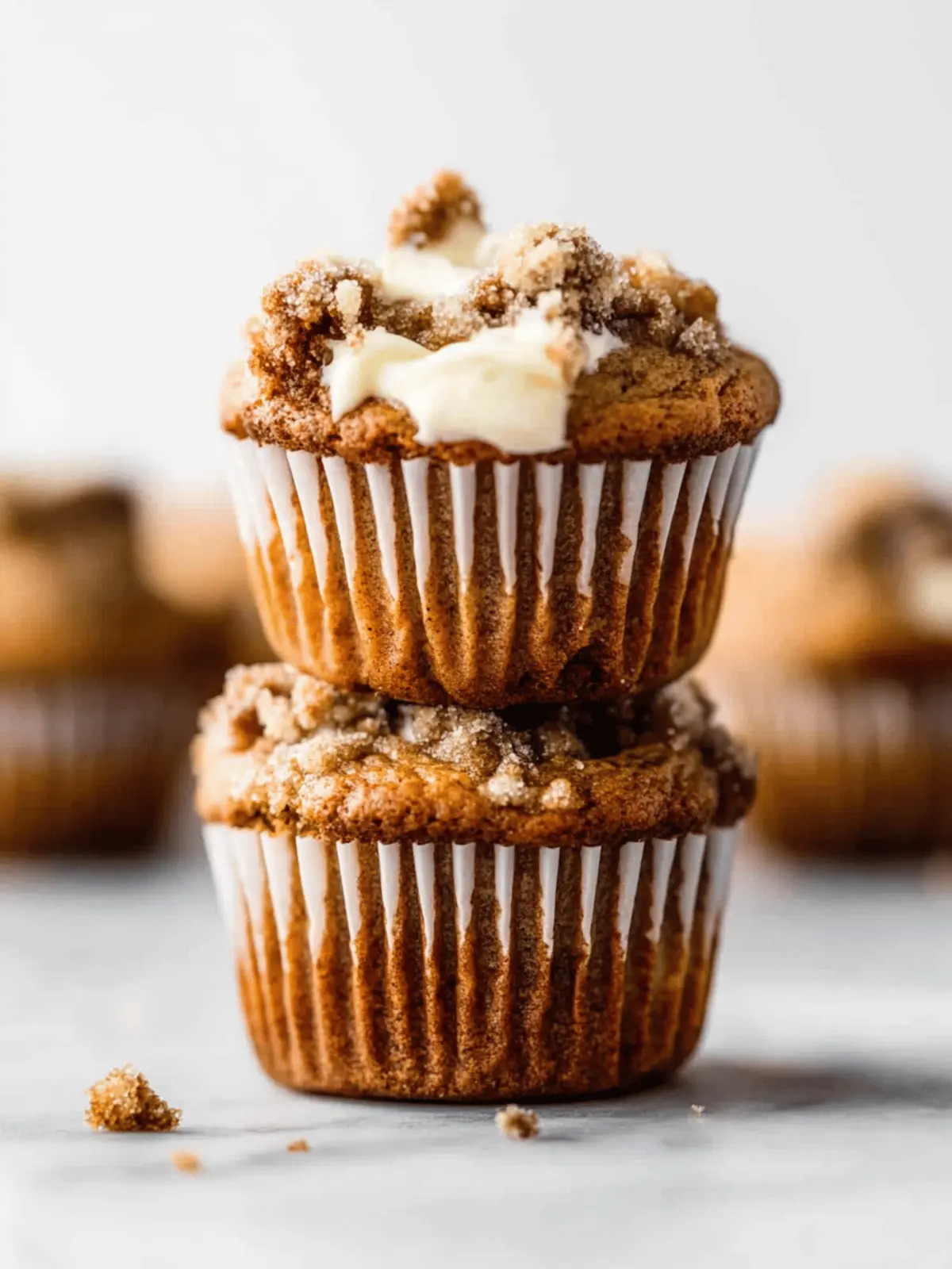 Pumpkin Cream Cheese Muffins
