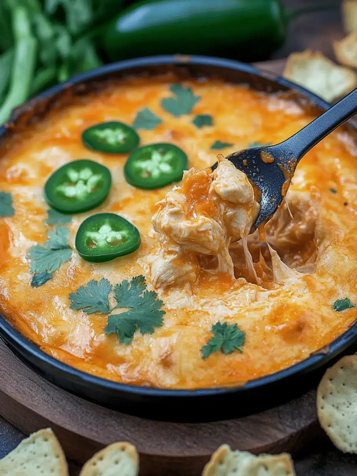 Bangin' Buffalo Chicken Dip