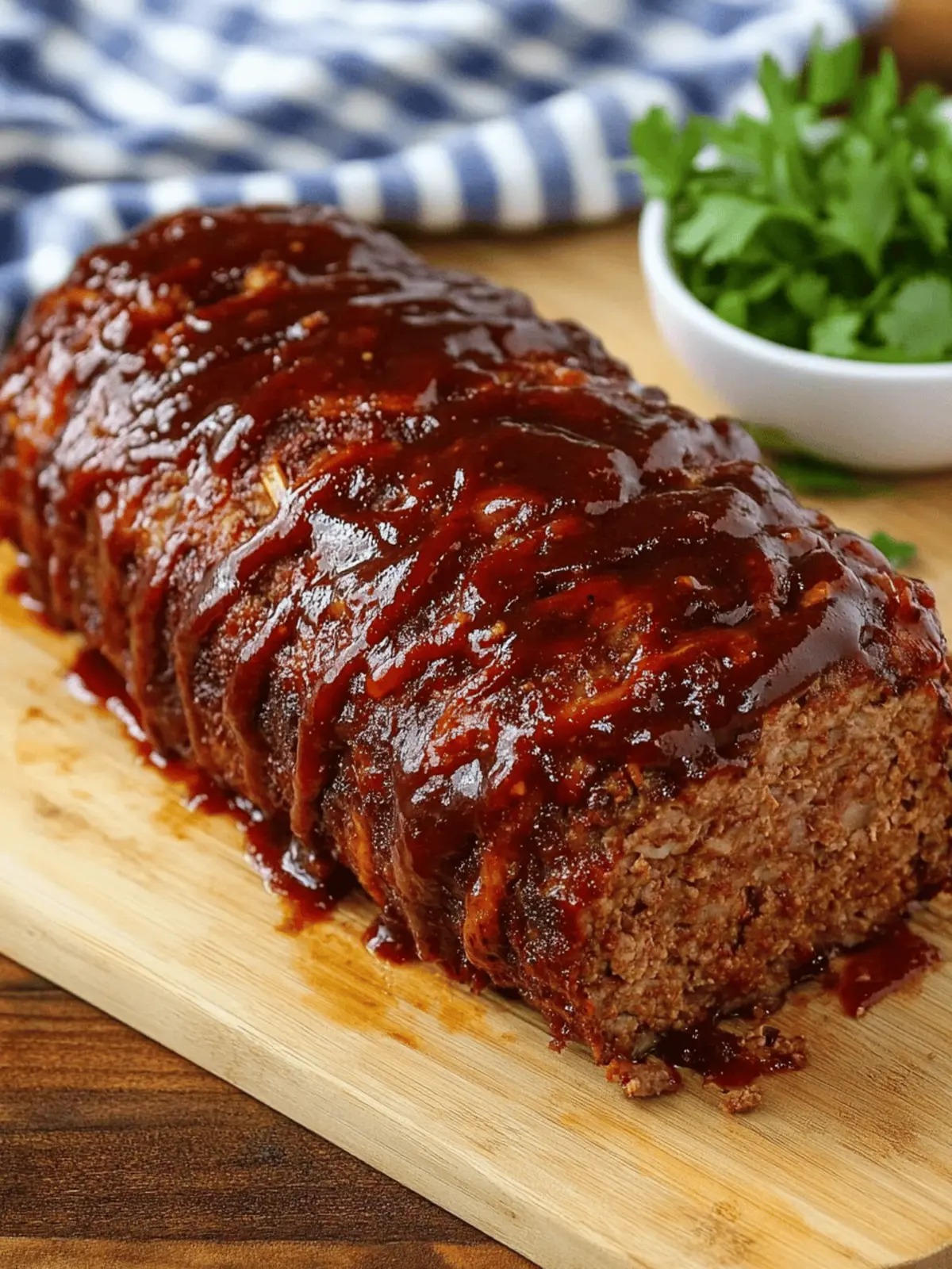BBQ Bacon Meatloaf
