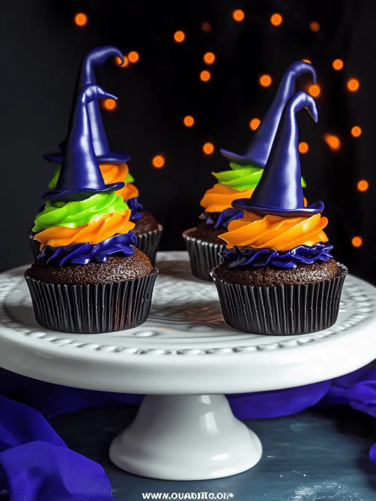Witch Hat Cupcakes