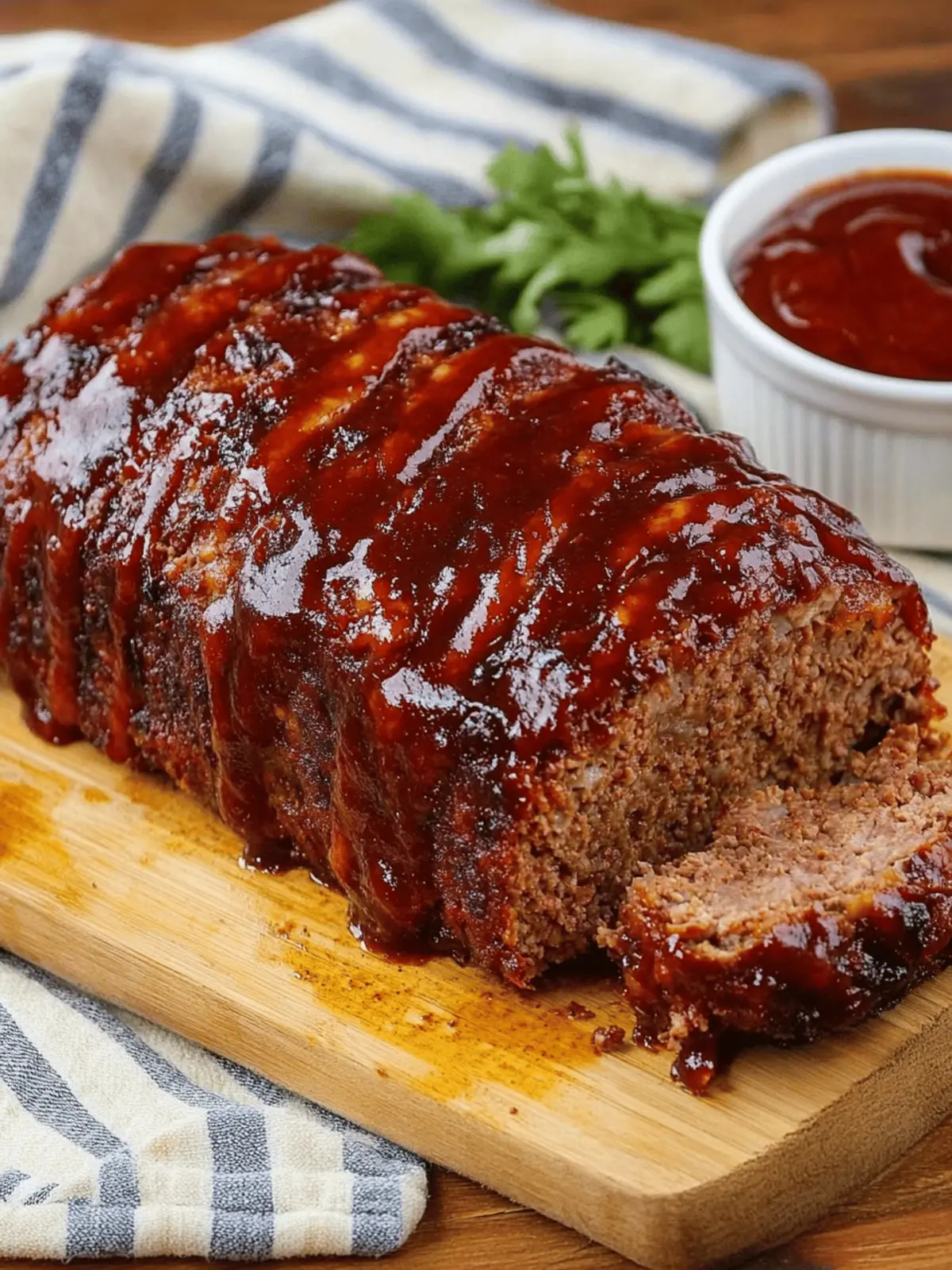 BBQ Bacon Meatloaf