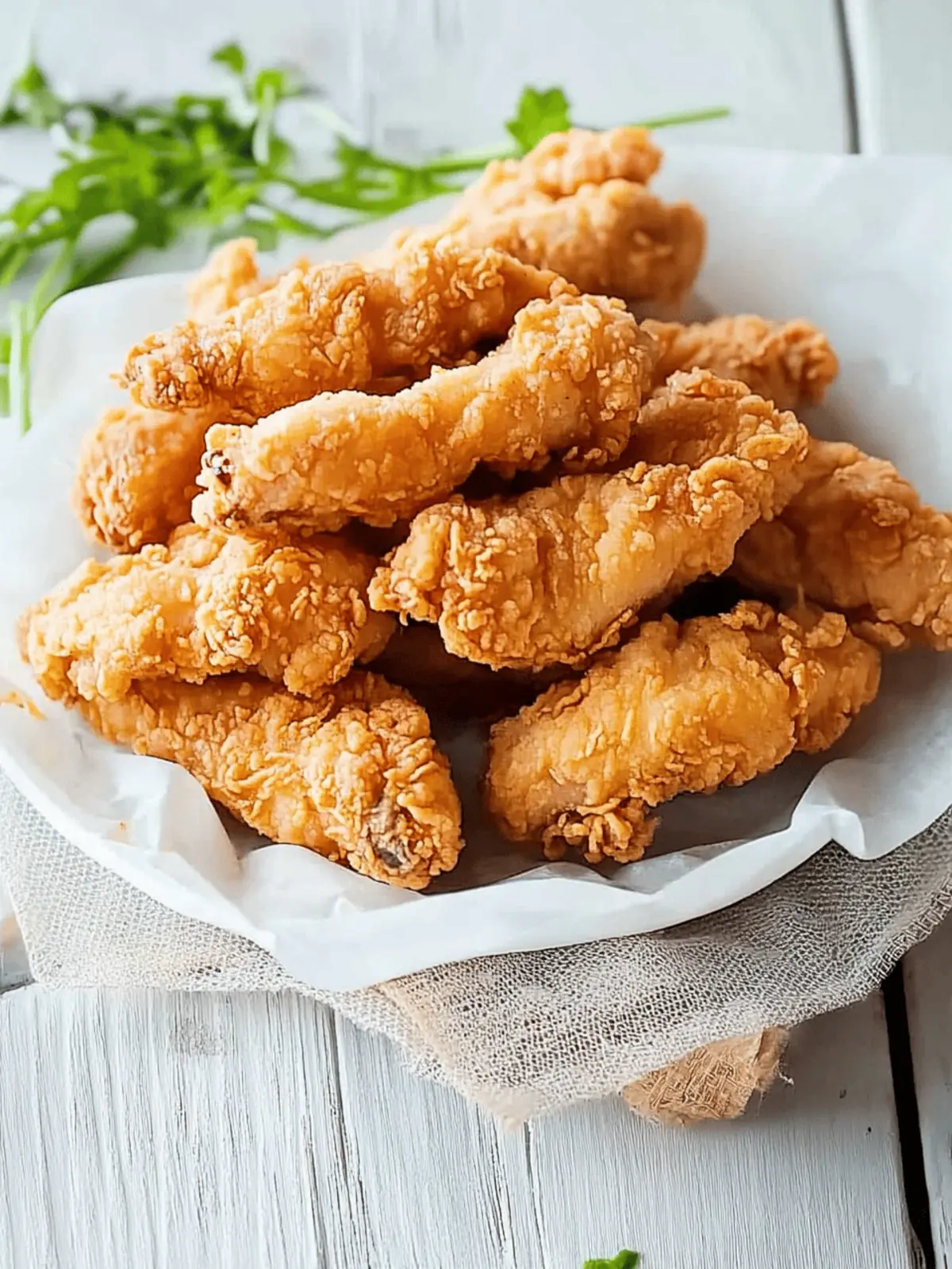Crispy Fried Chicken Tenders
