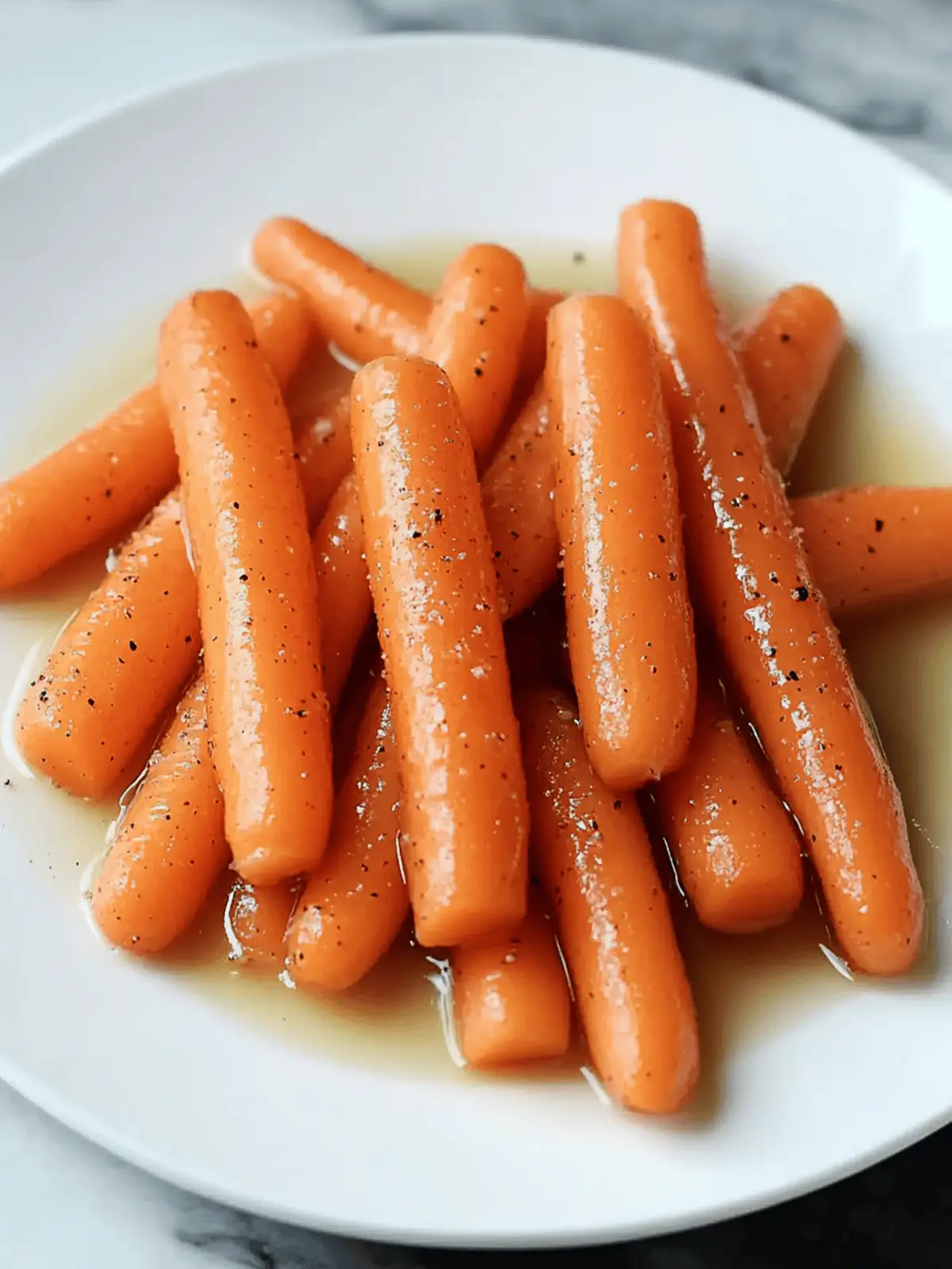 Maple Glazed Carrots
