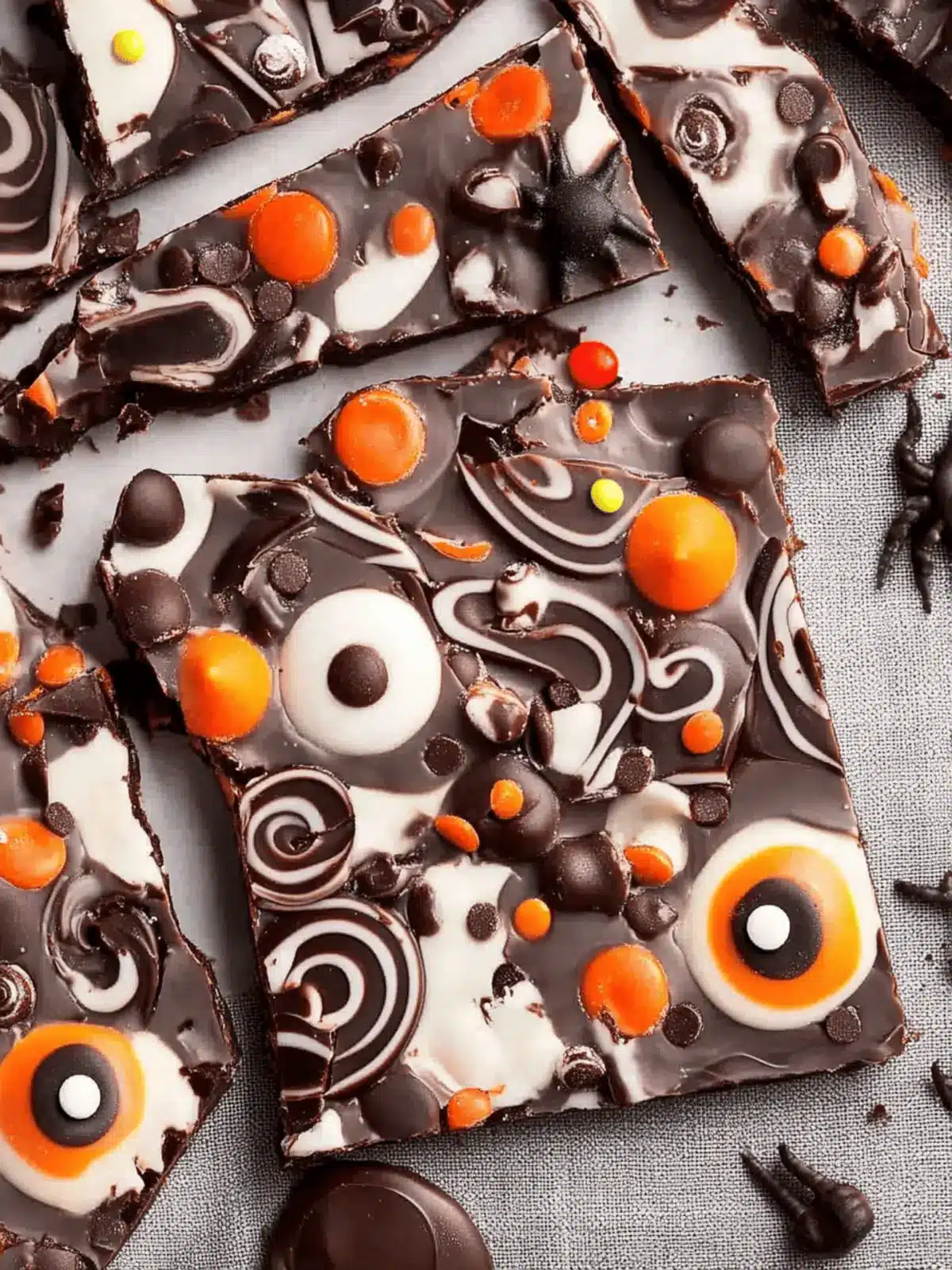 Halloween Candy Bark