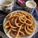 Butter Murukku with besan and rice flour